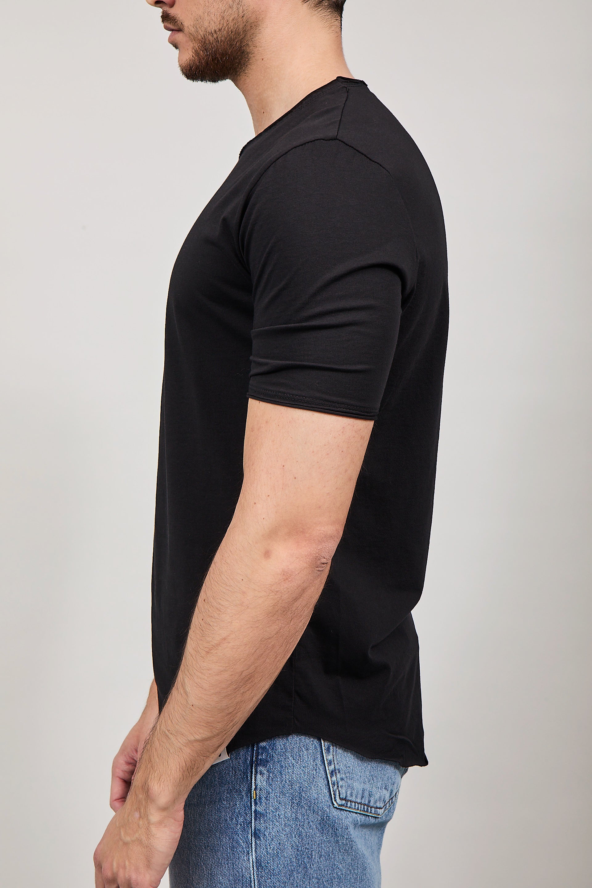 T-shirt Imperial Taglio vivo Nera