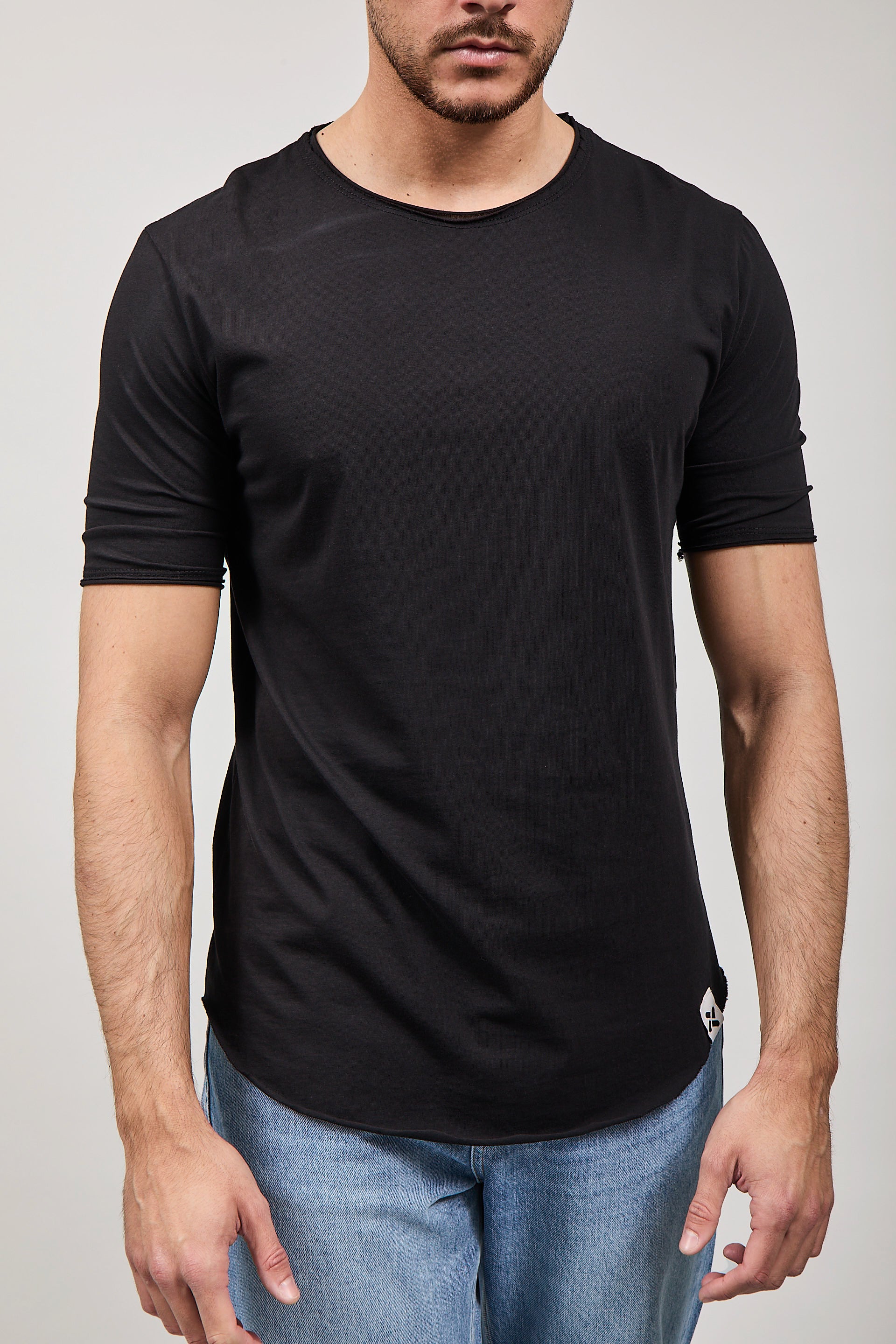 T-shirt Imperial Taglio vivo Nera