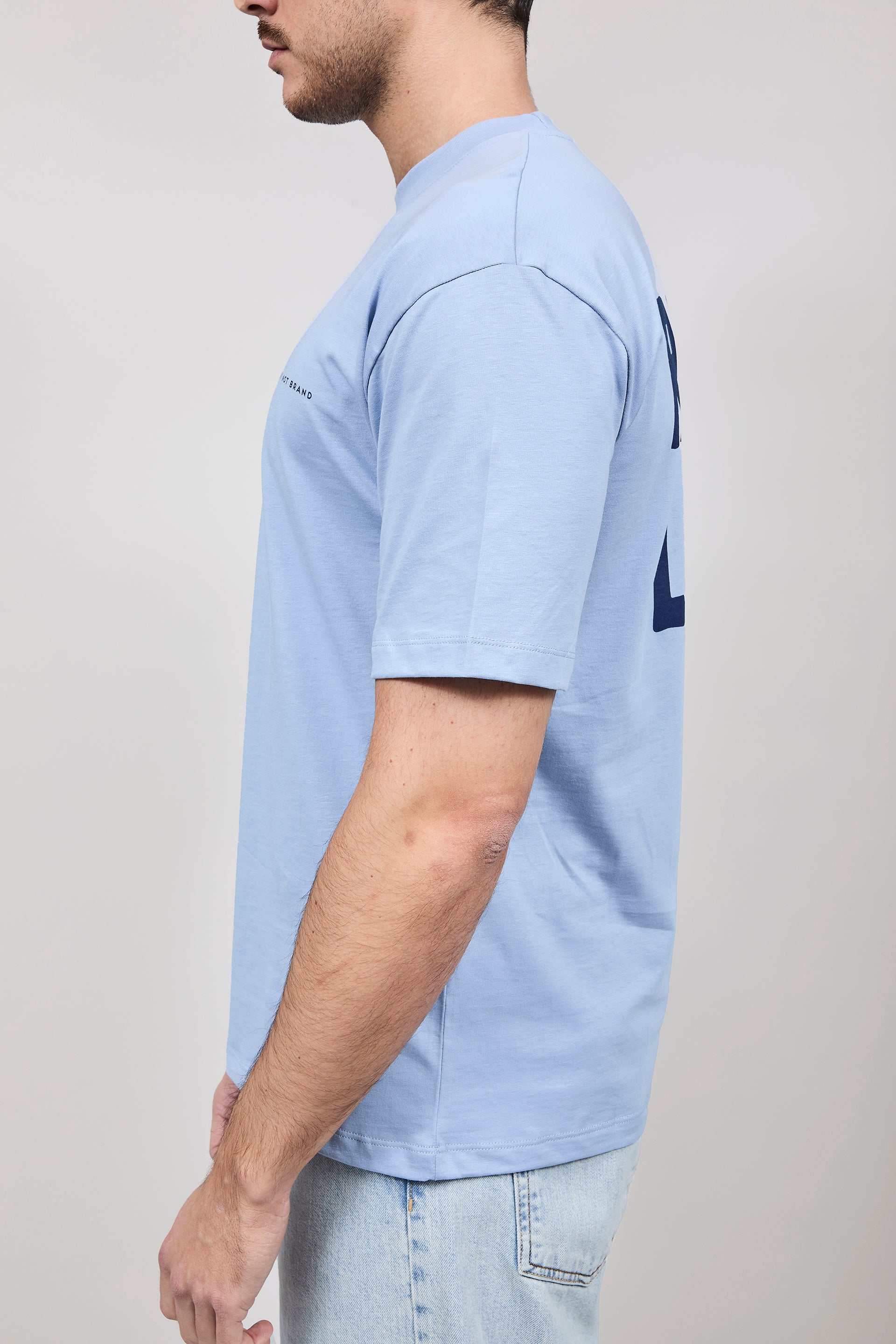 T-shirt Why Not Brand MS74 Celeste