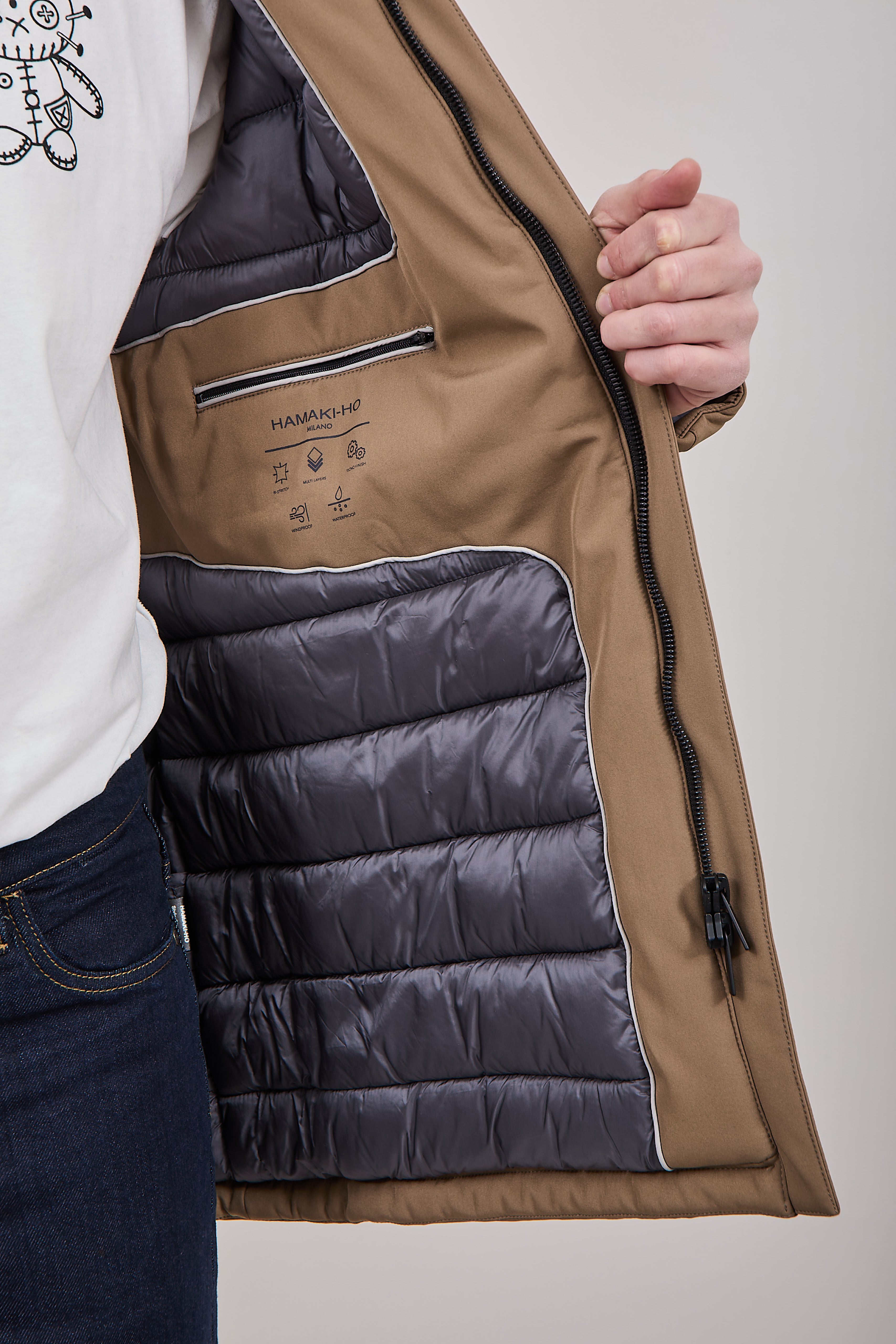 Giubbotto Hamaki-Ho Fango 1616