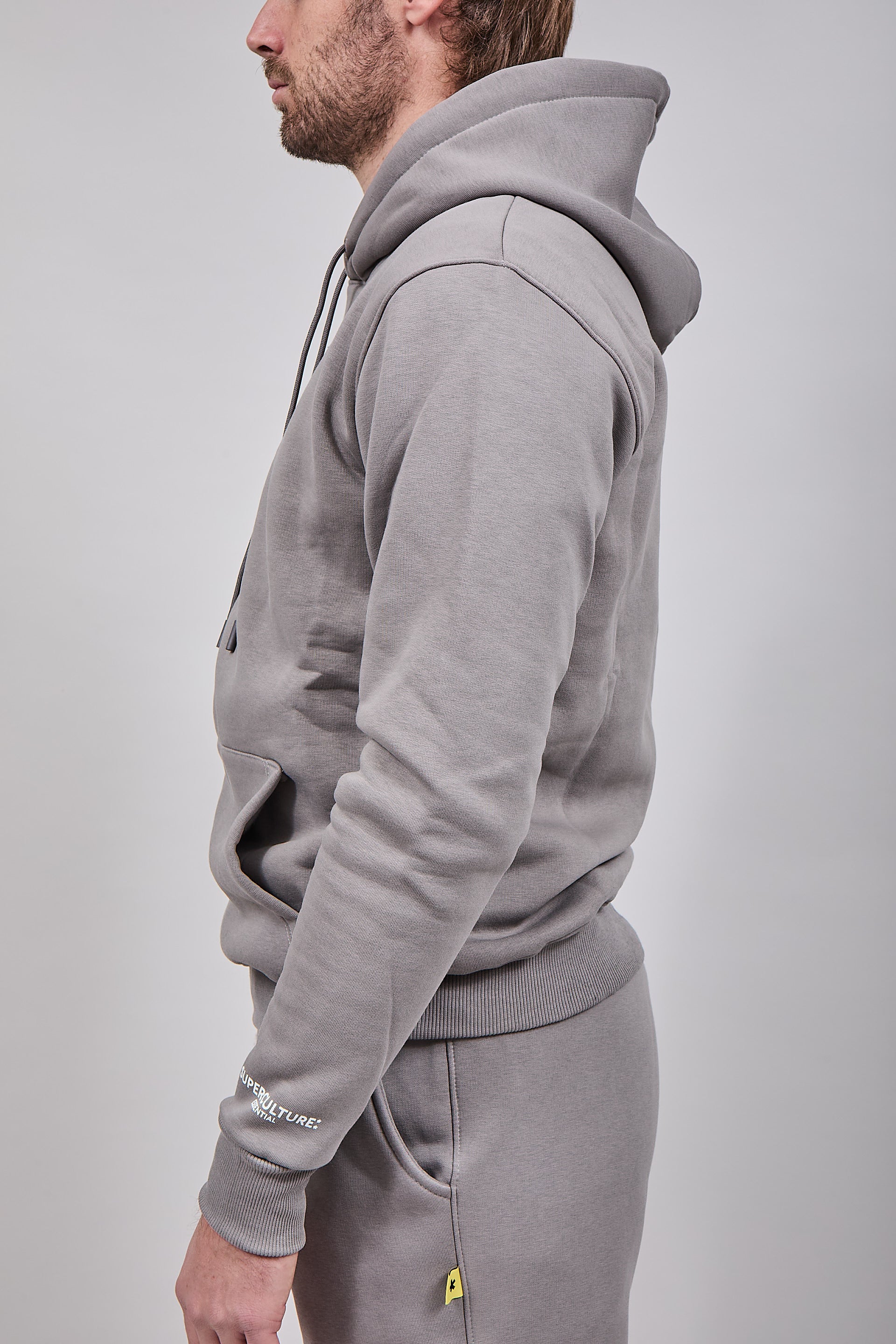 Felpa Superculture Cappuccio Joy Ferro