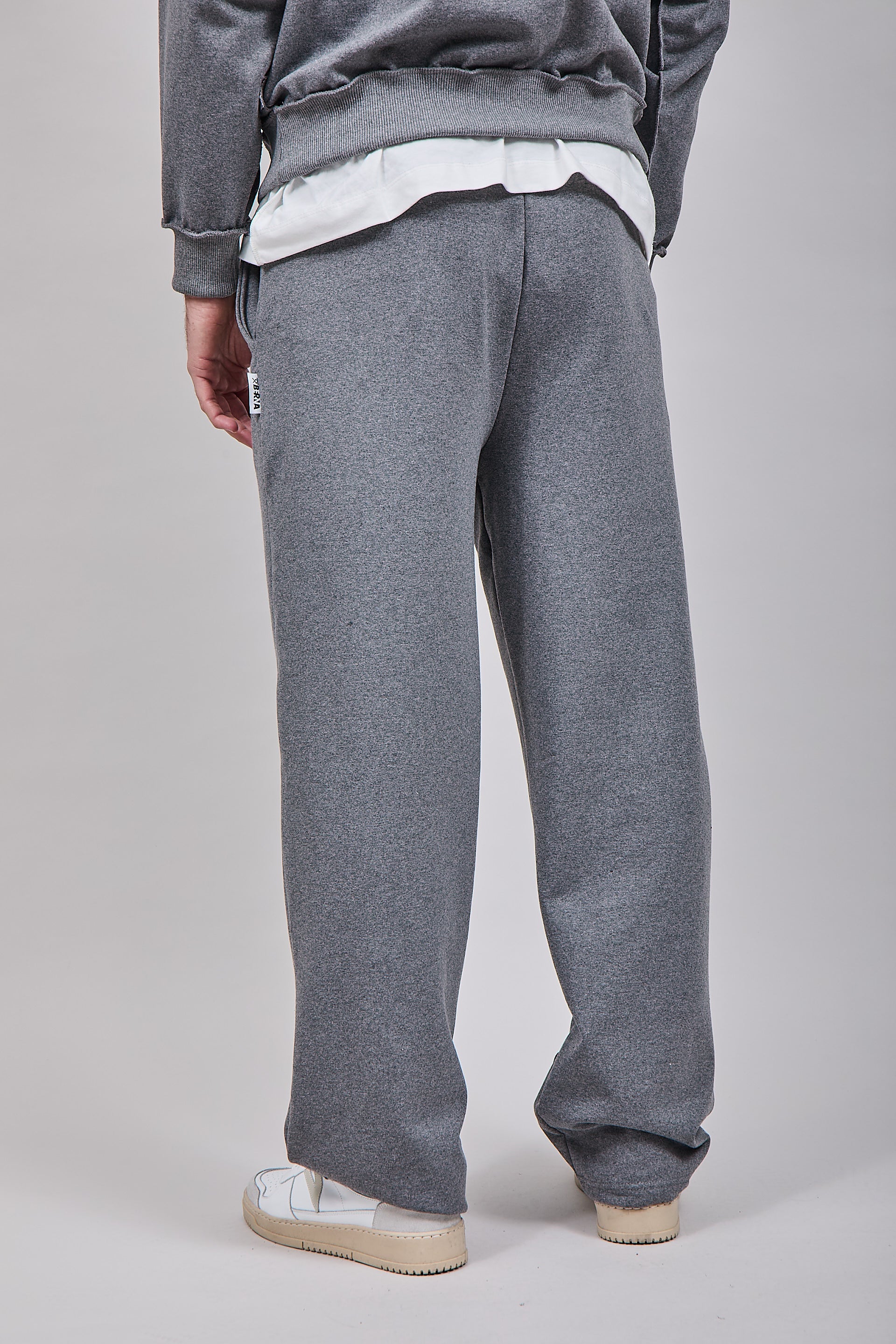 Pantalone Berna Cuciture Grigio 392