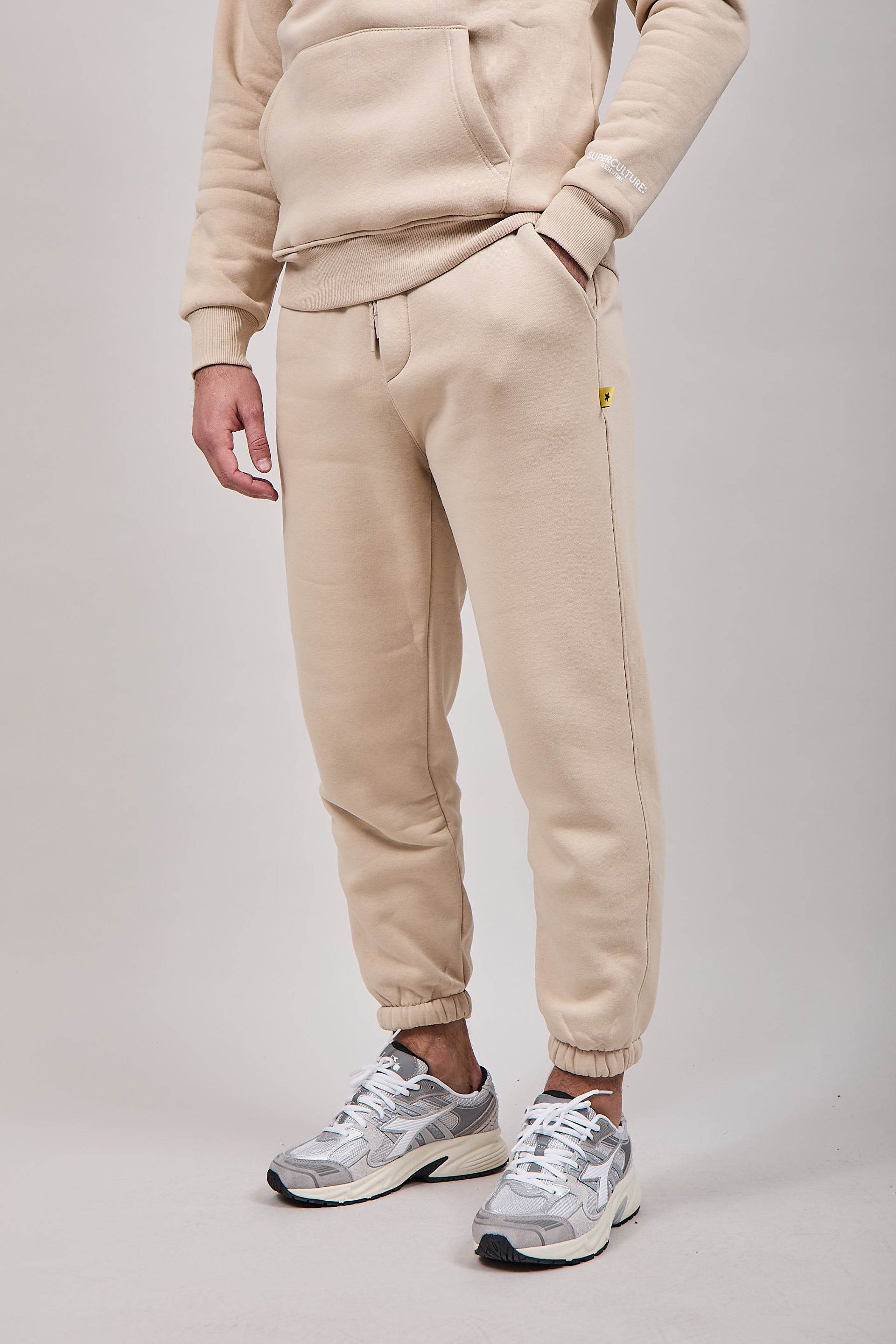 Pantalone Superculture Jog Avorio