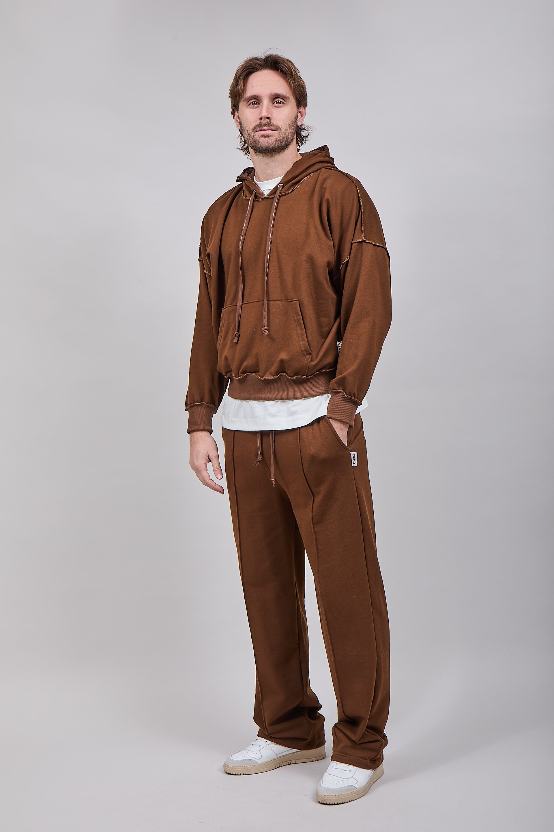 Pantalone Berna Cuciture Moro 392