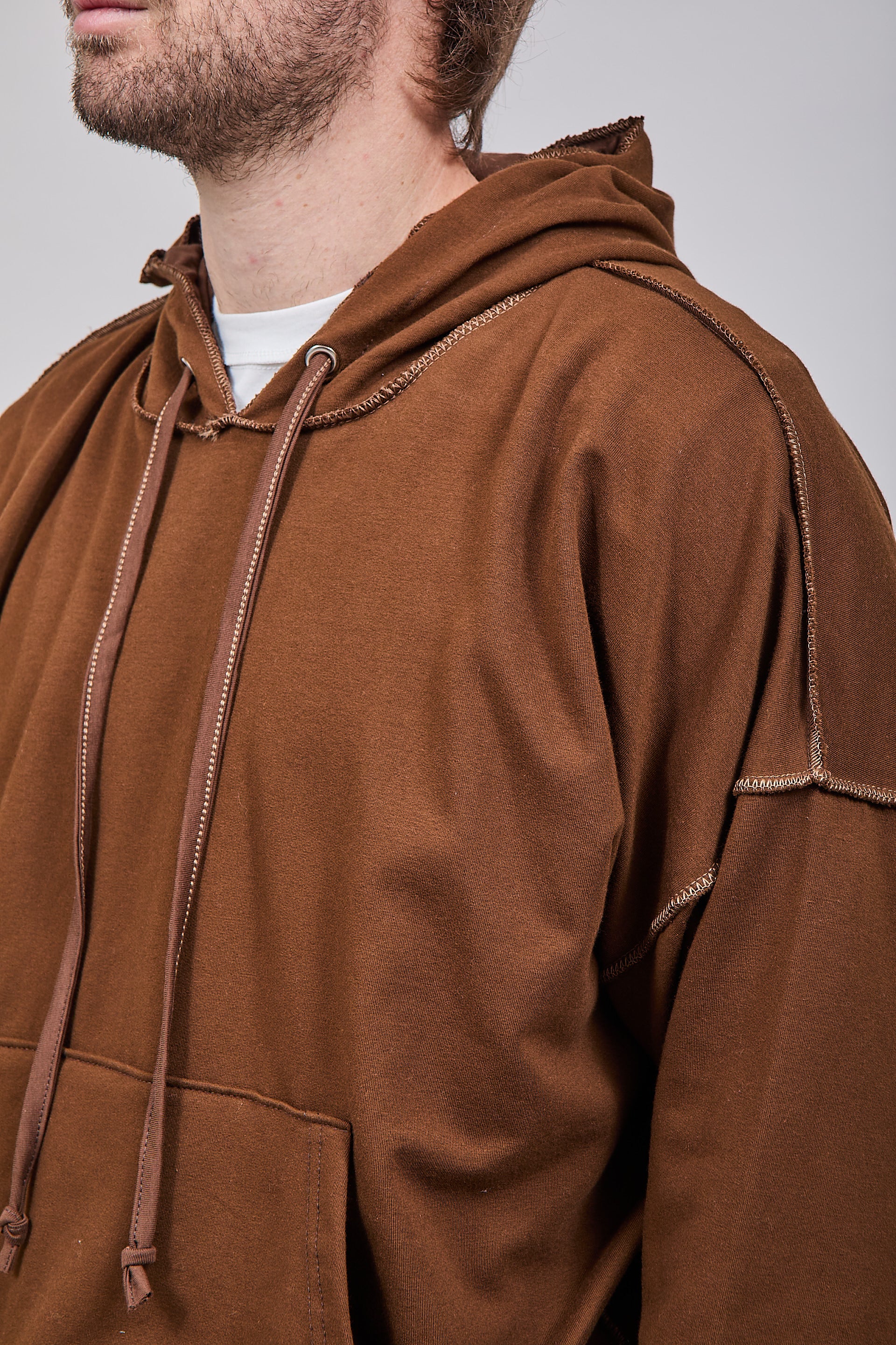 Felpa Berna Cuciture Moro 392