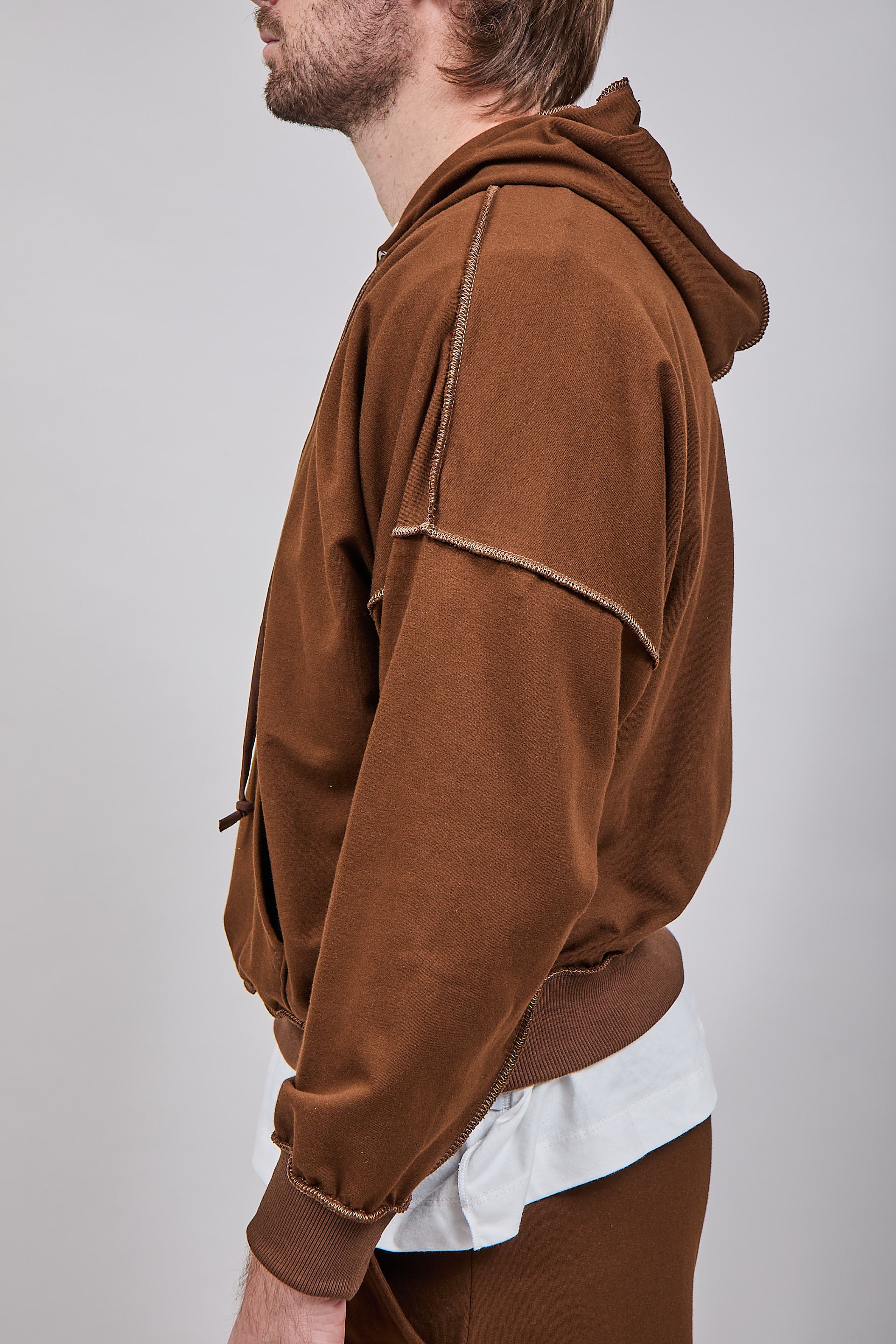 Felpa Berna Cuciture Moro 392