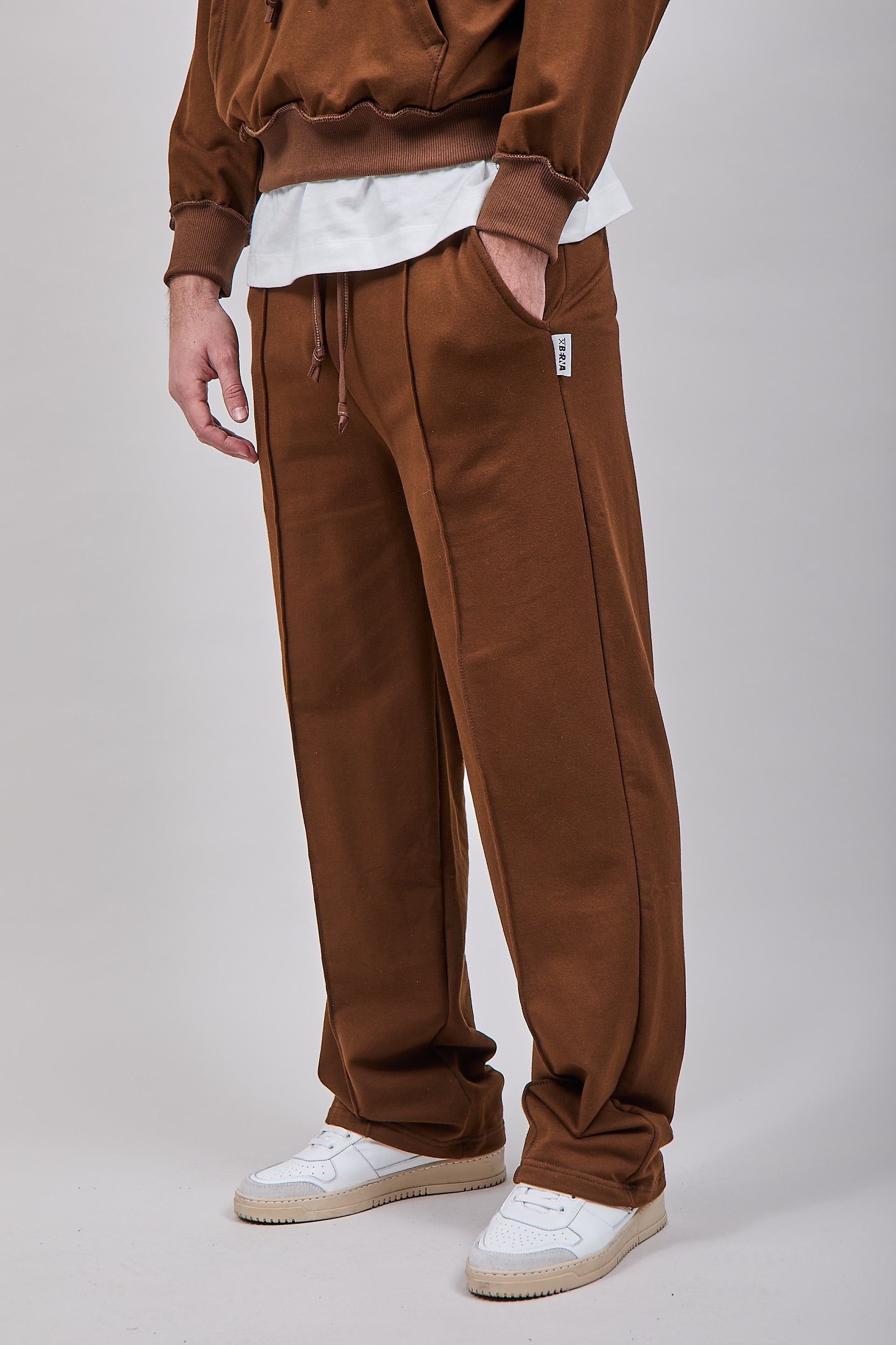 Pantalone Berna Cuciture Moro 392