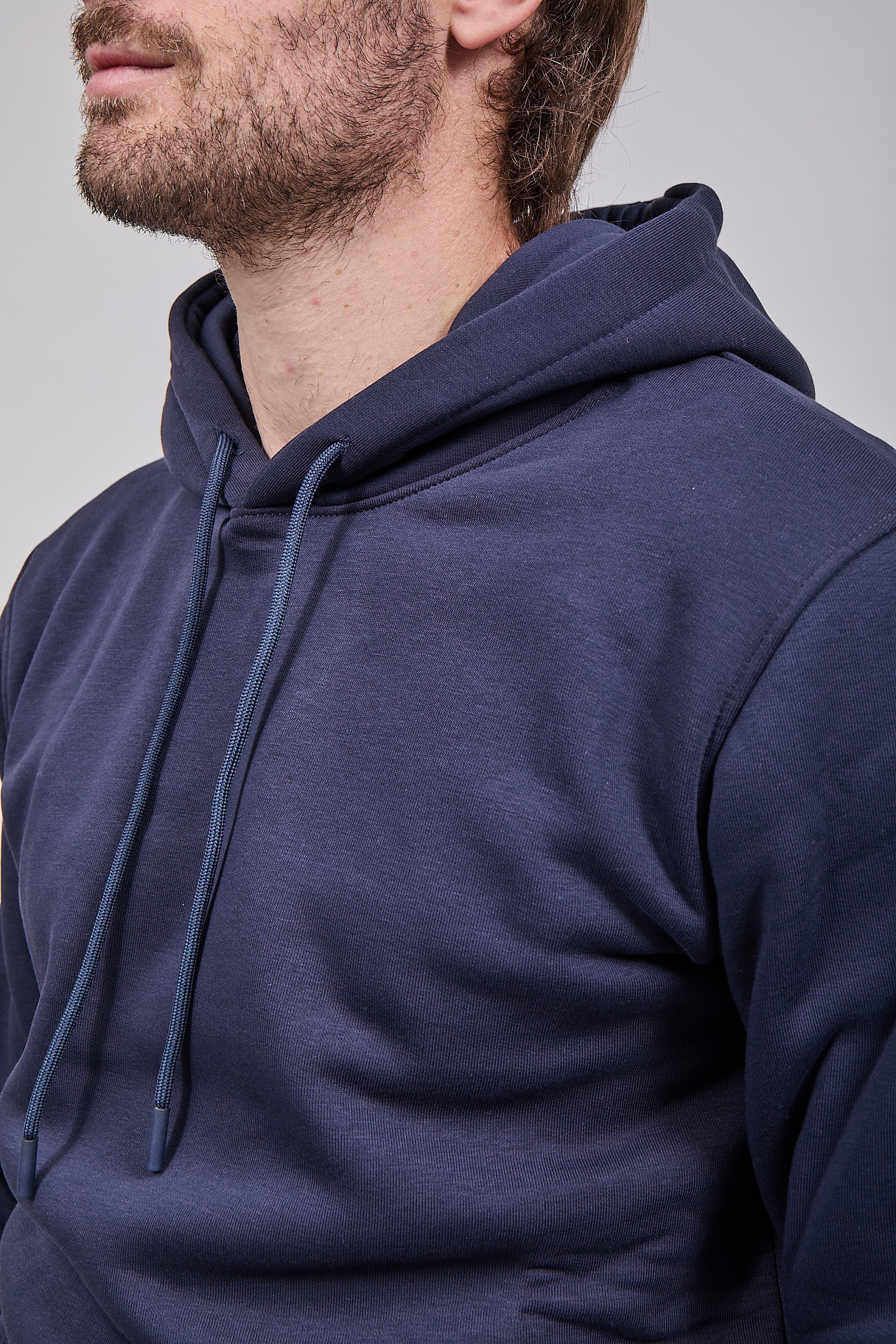 Felpa Superculture Cappuccio Joy Blu