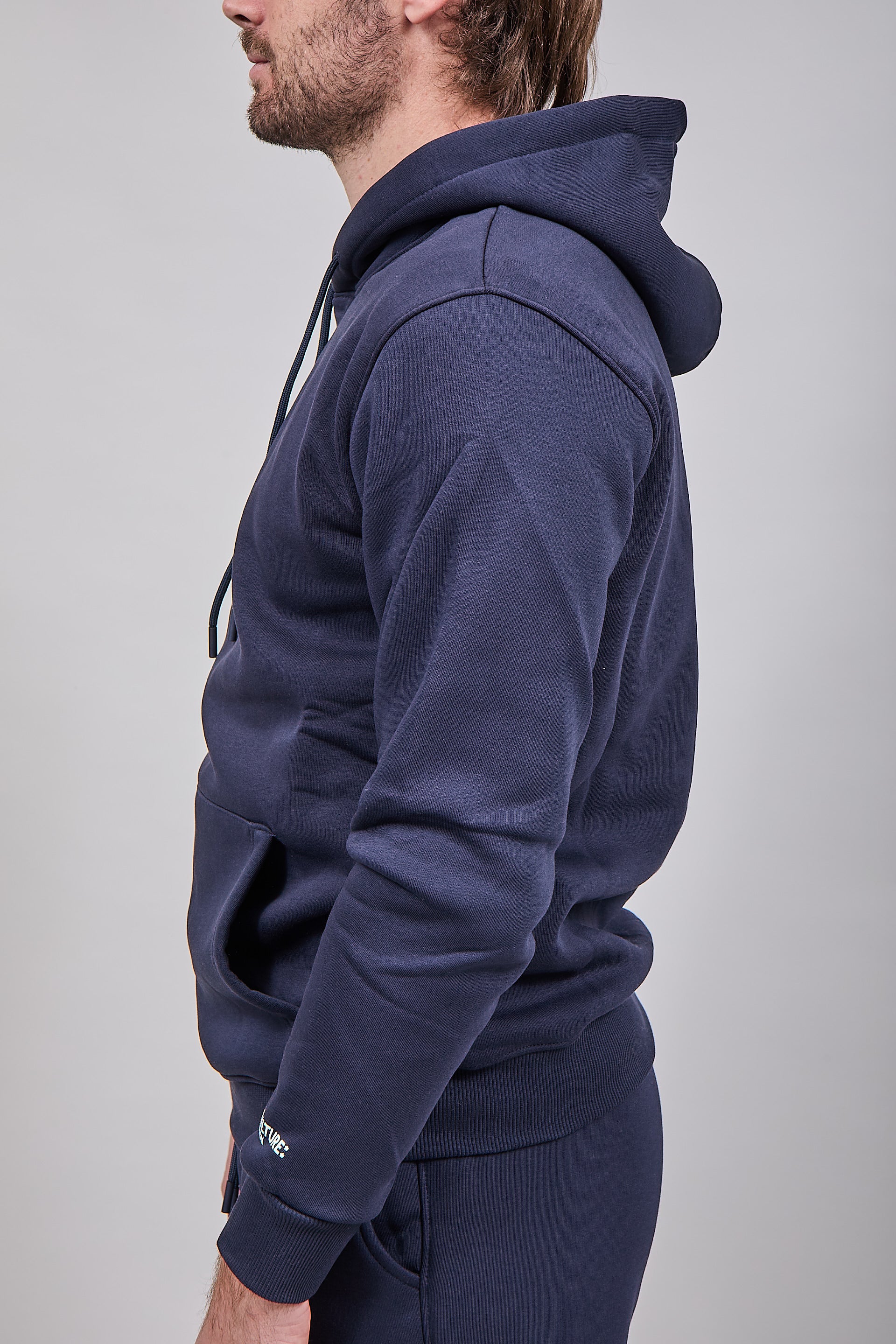 Felpa Superculture Cappuccio Joy Blu