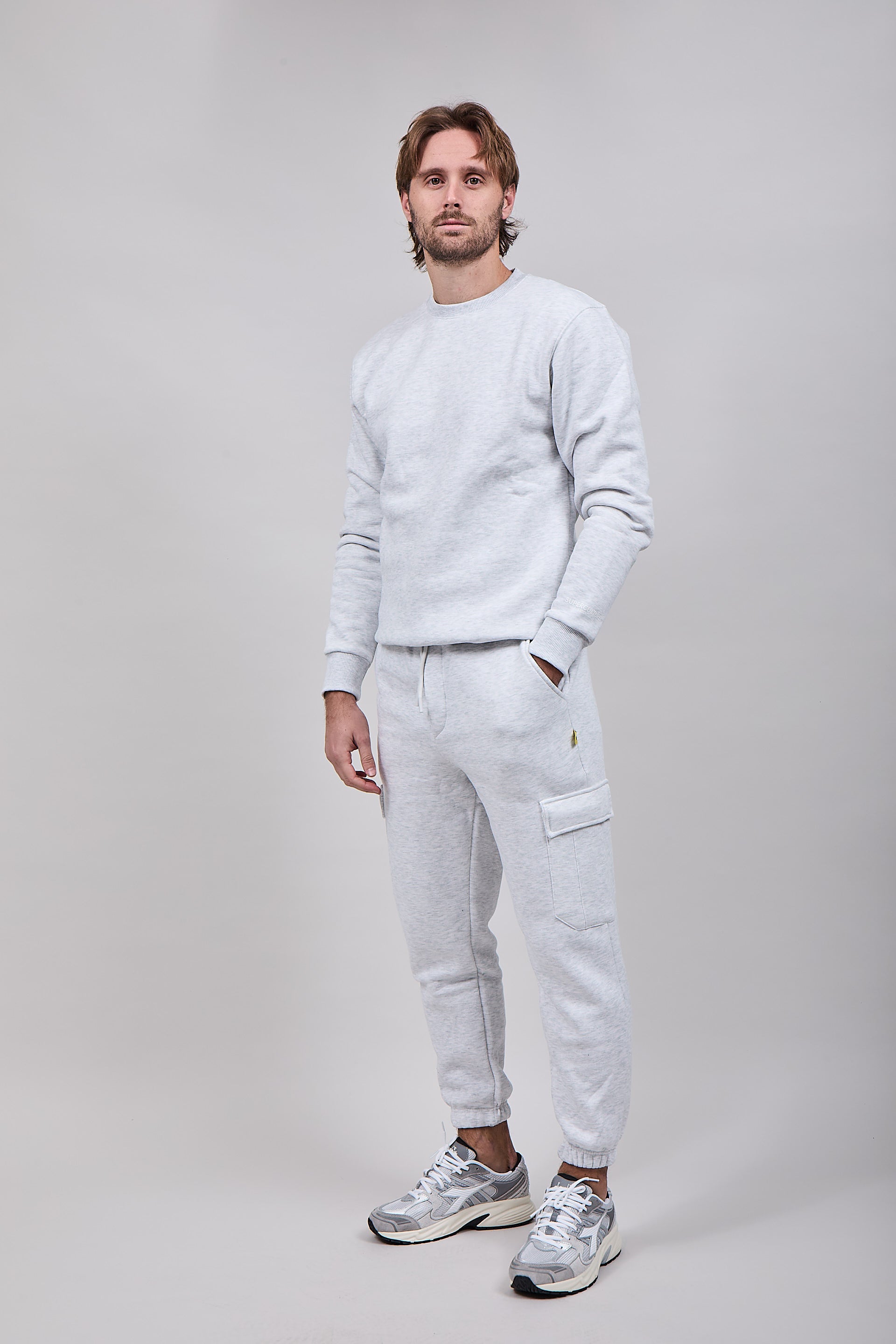 Pantalone Superculture Cargo Poser Grigio