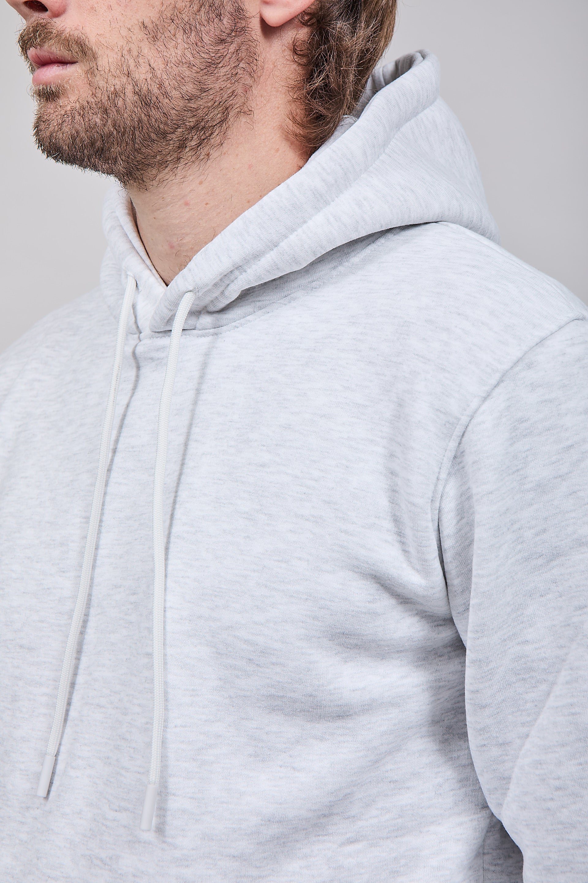 Felpa Superculture Cappuccio Joy Grigio