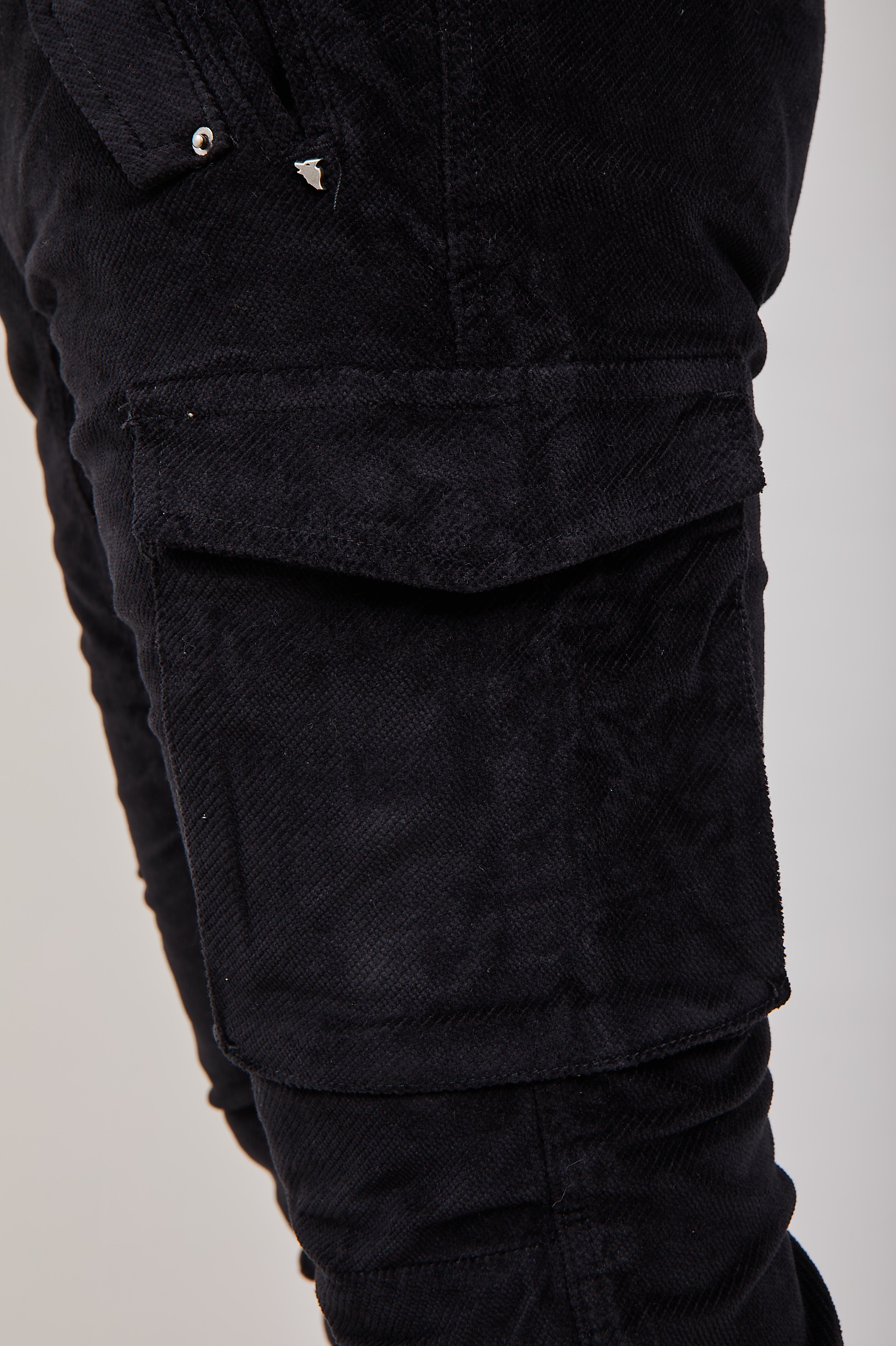 Pantalone Gianni Lupo Cargo Nero 2528