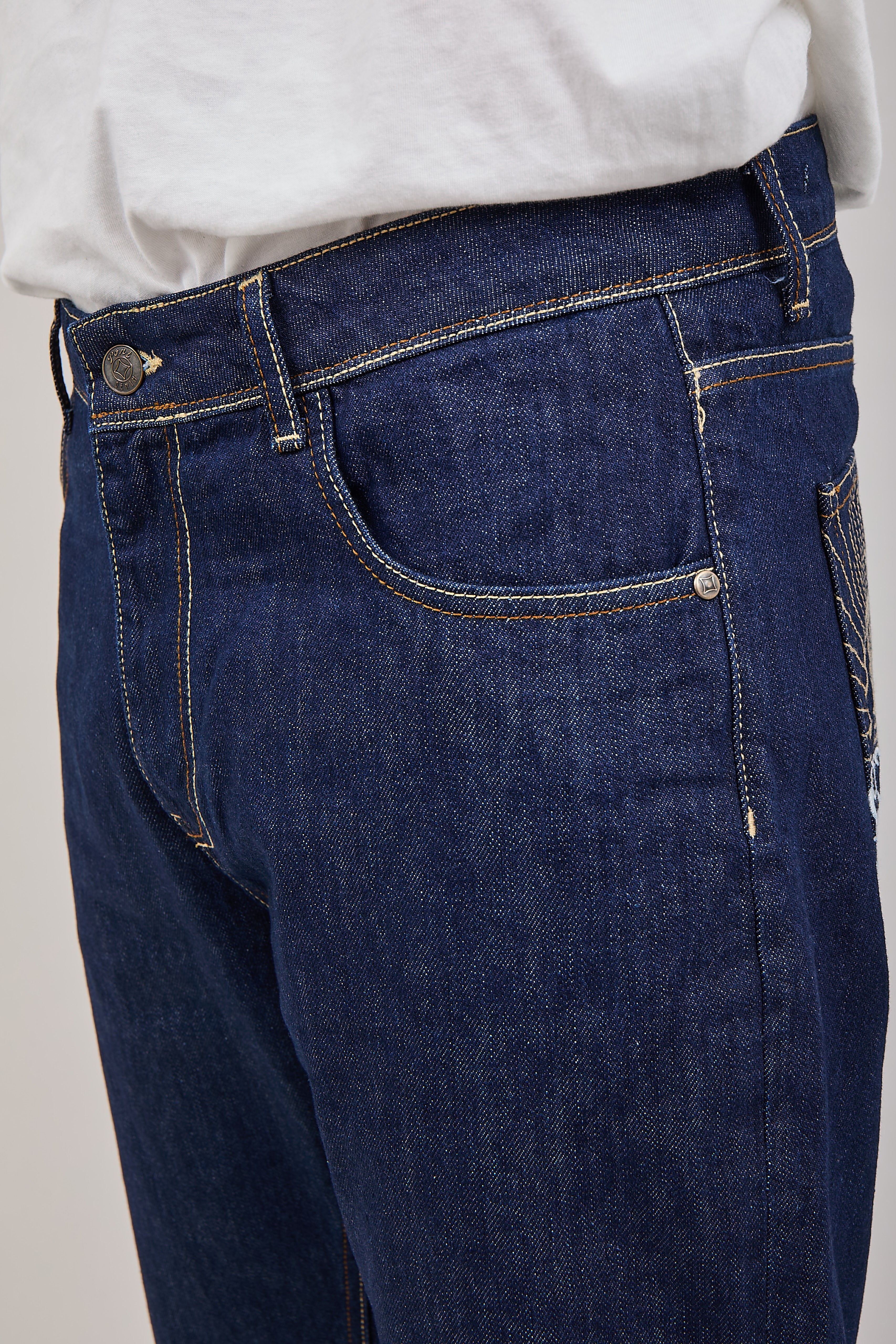 Jeans Pont Yellowstone 00 Ricamo