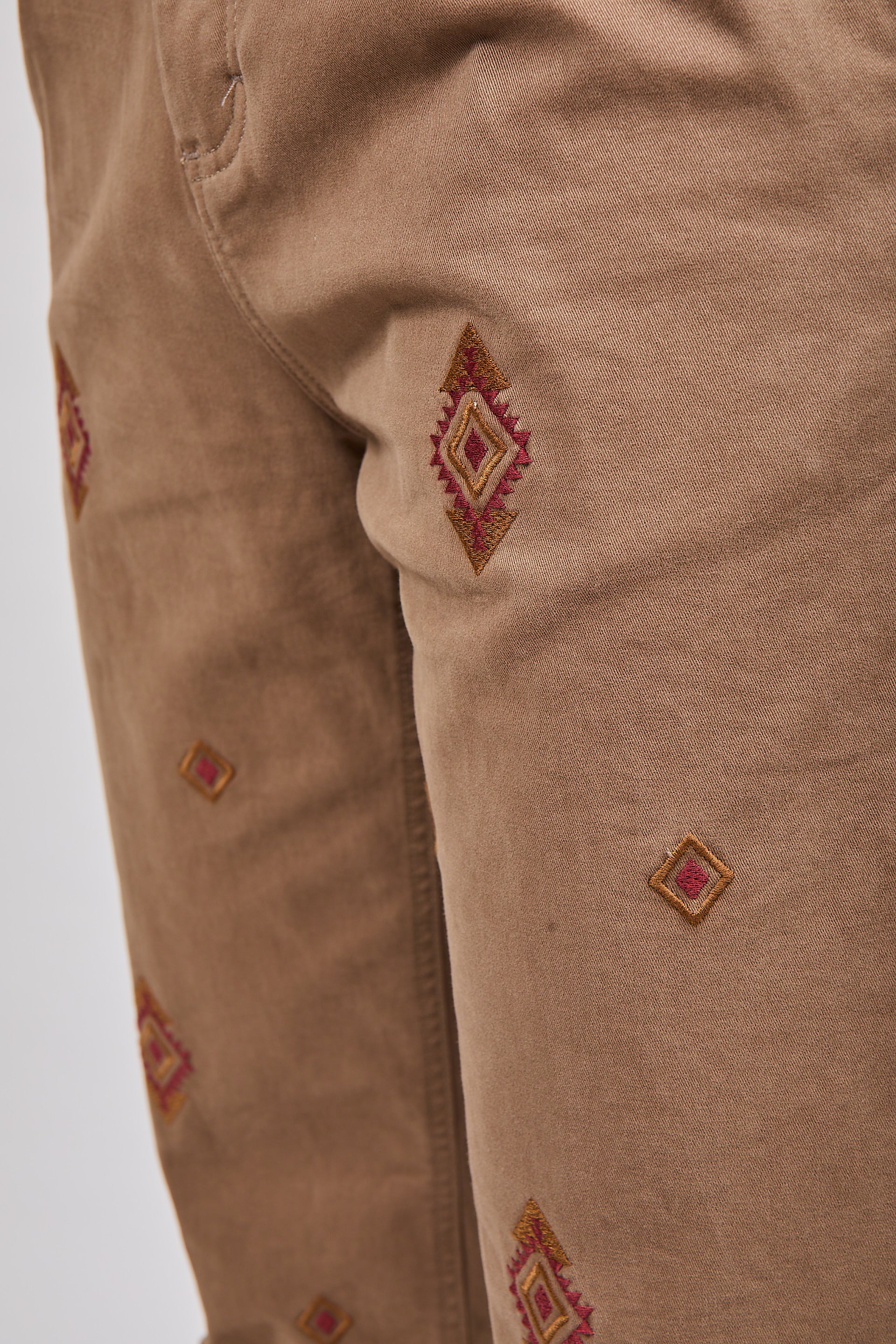 Pantalone Berna etnico 151 Cammello