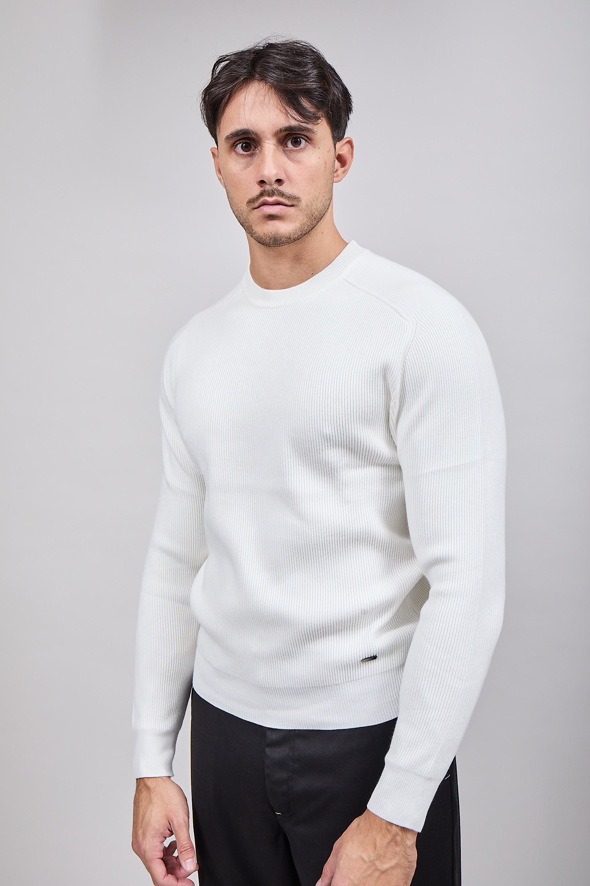 Maglione Gianni Lupo Panna 35213