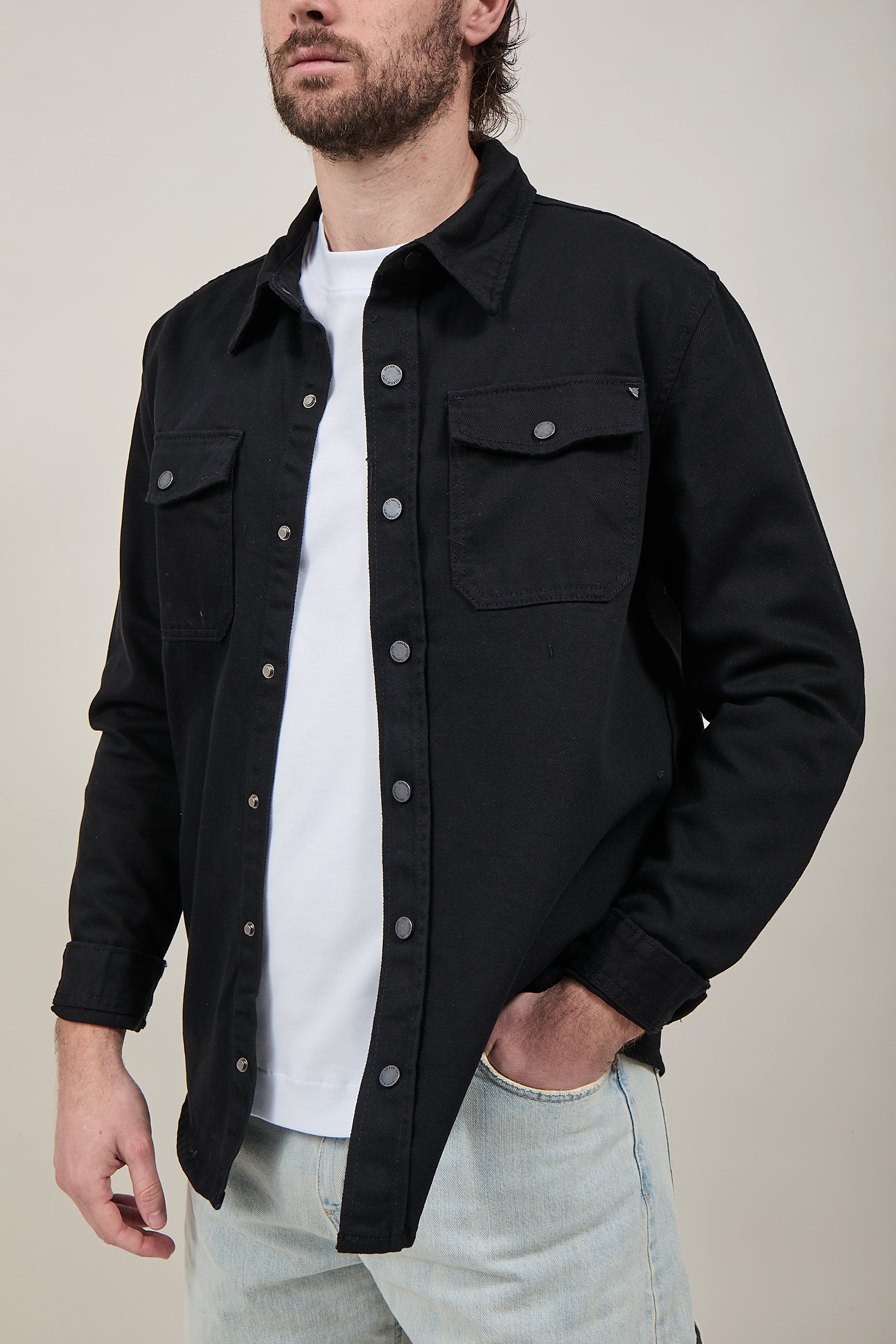 Giacchetta Gianni Lupo Jeans Nera 2533