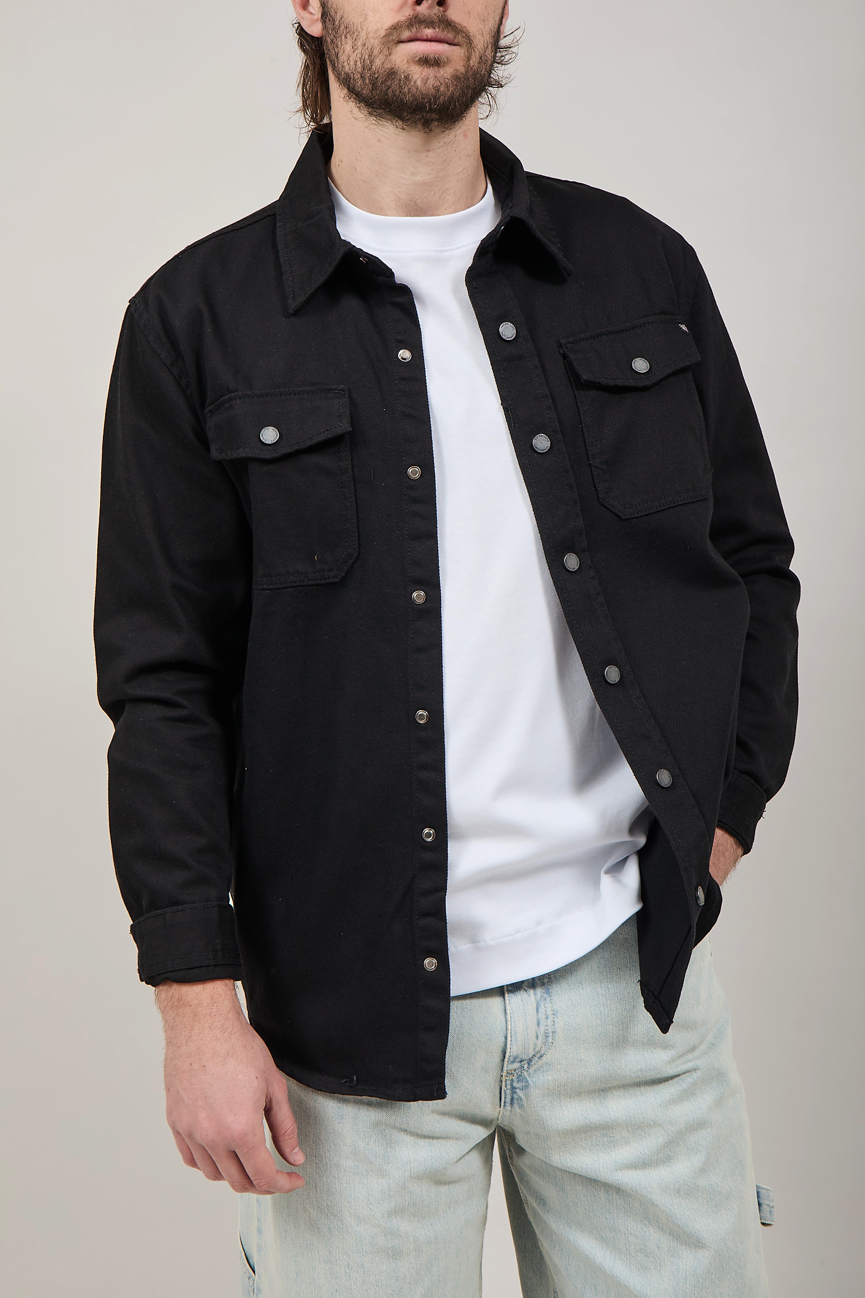 Giacchetta Gianni Lupo Jeans Nera 2533