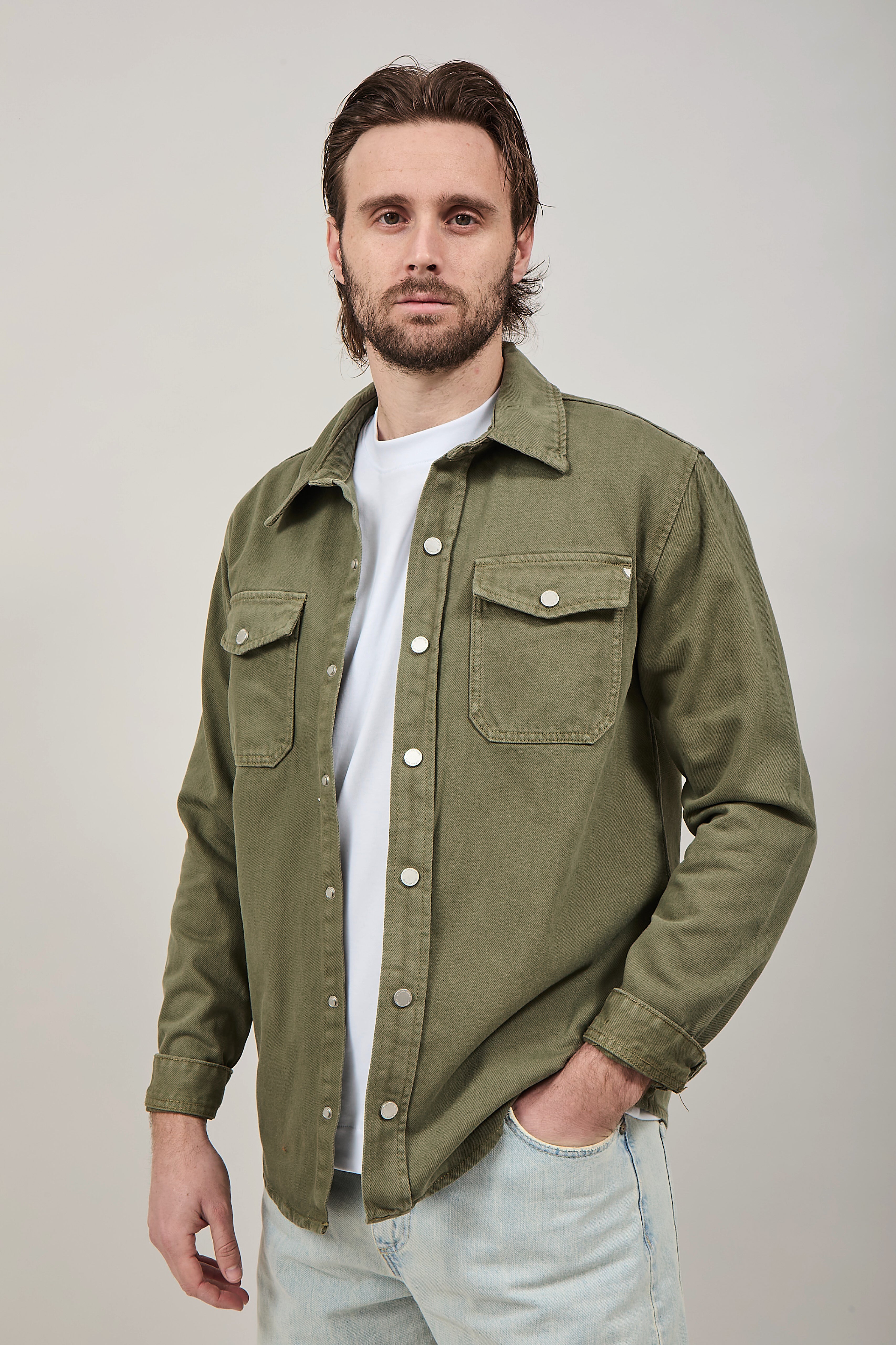 Giacchetta Gianni Lupo Jeans Salvia 2533