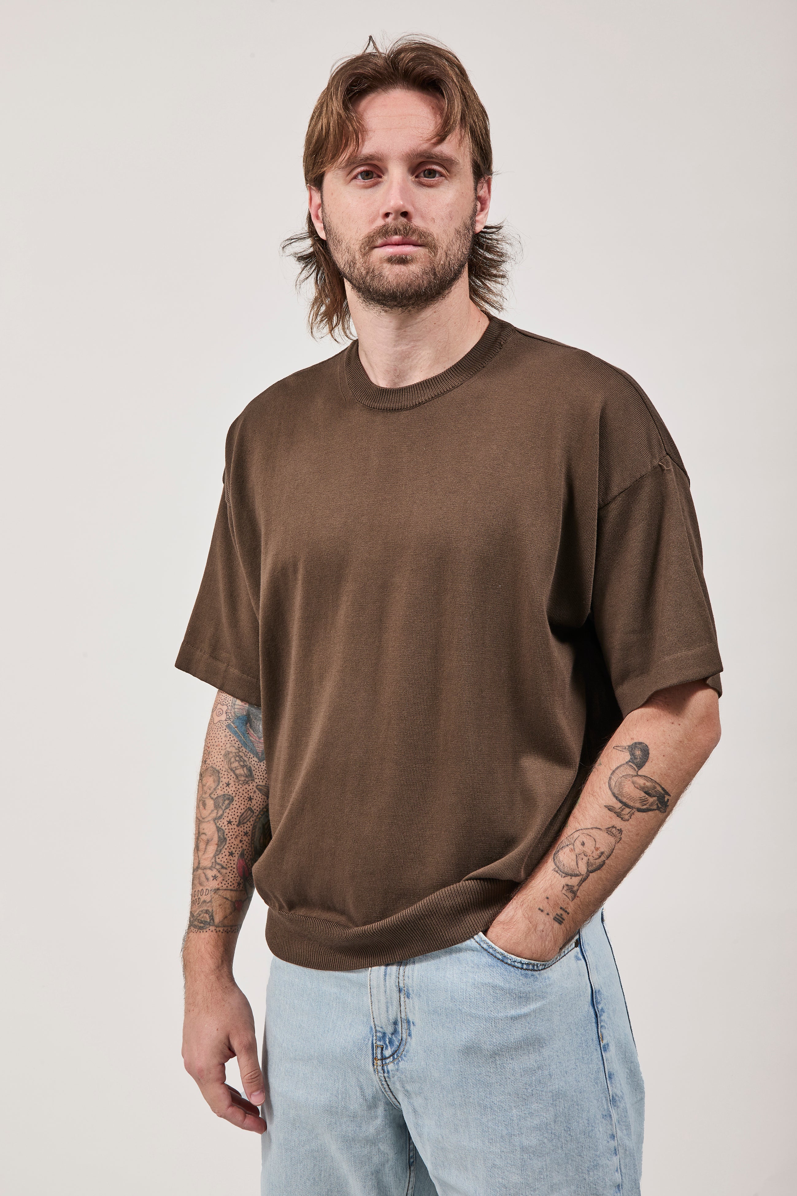 T-shirt Berna Cropped Moro