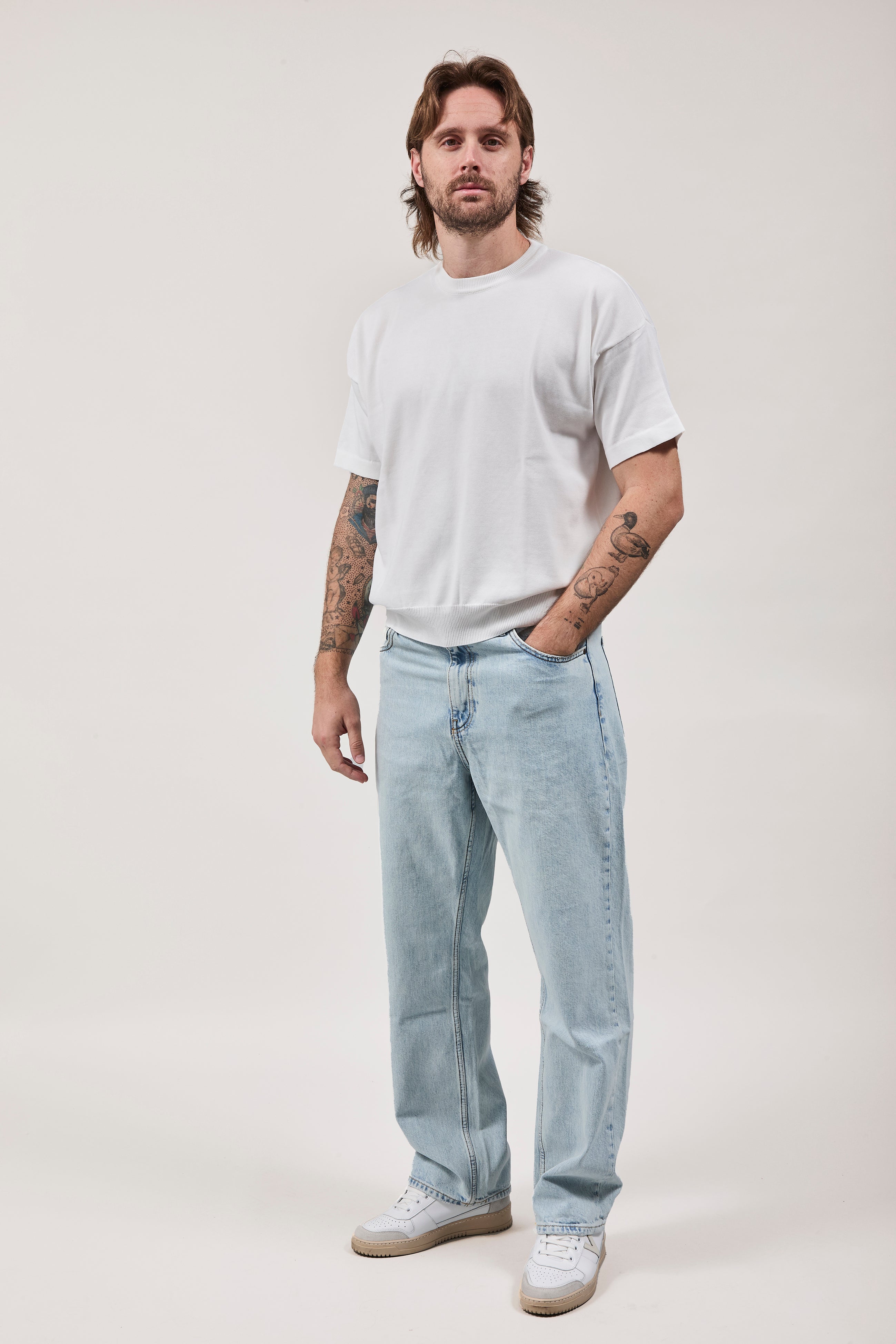 T-shirt Berna Cropped Bianca
