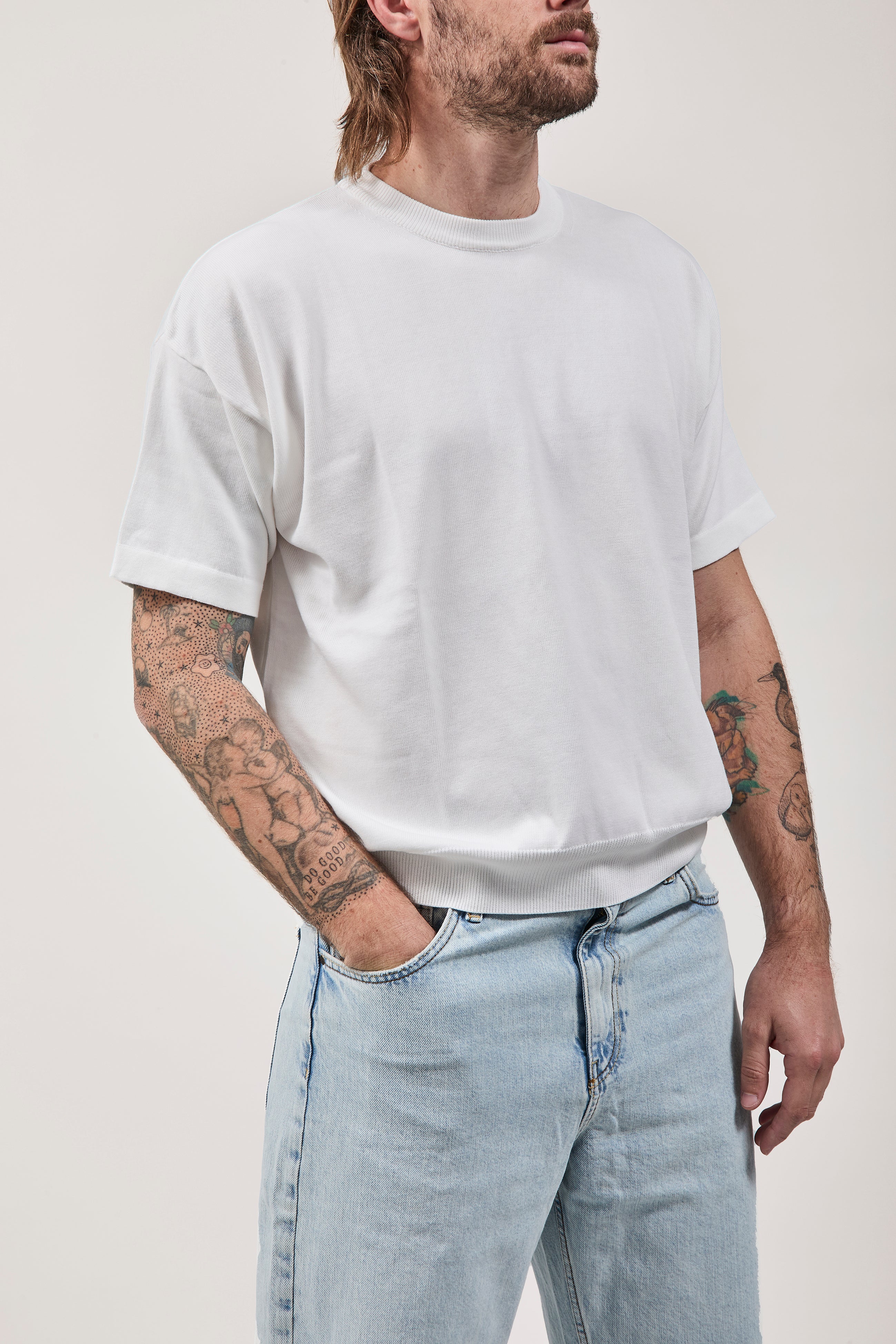 T-shirt Berna Cropped Bianca