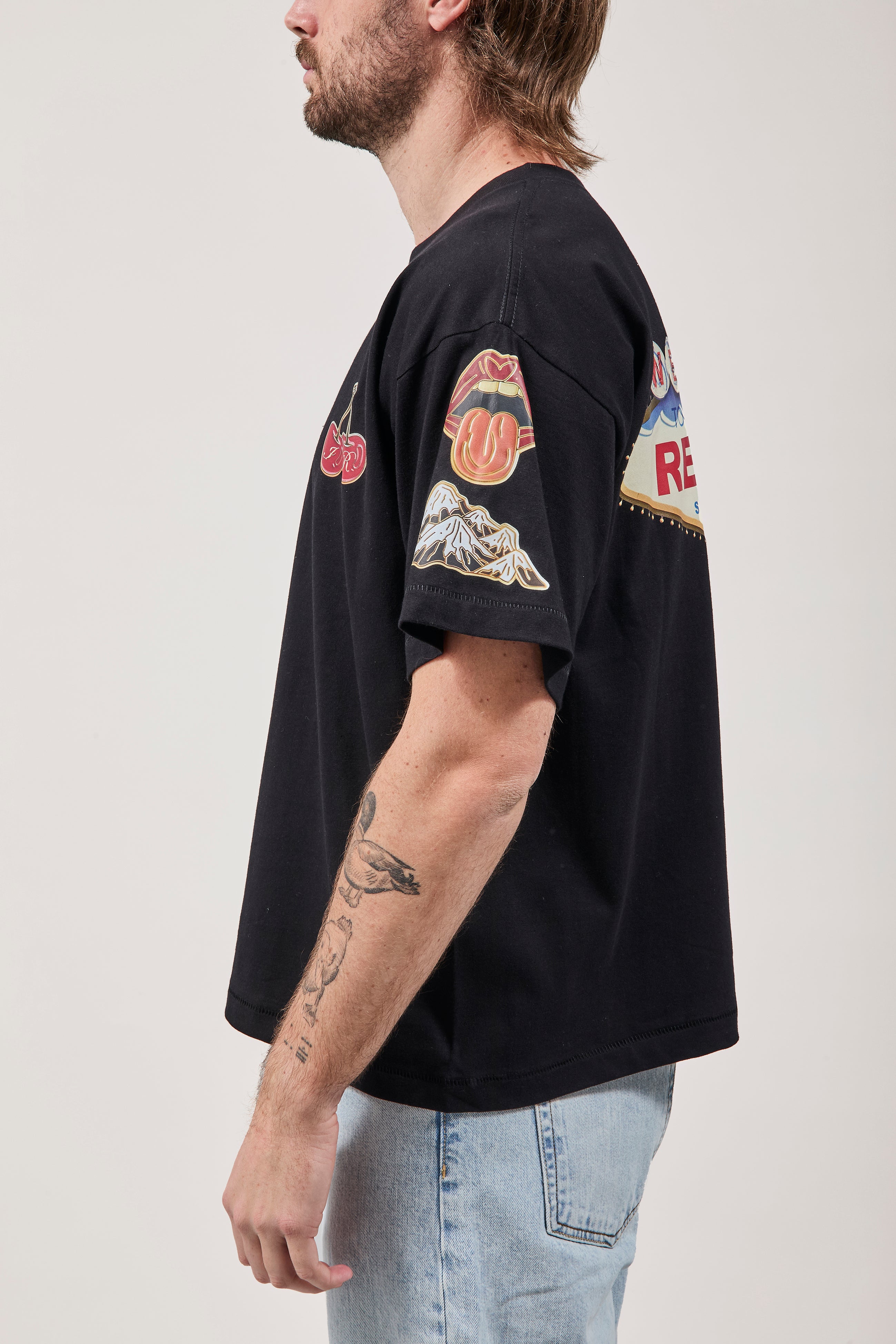 T-shirt Independent Republic State of mind Nera