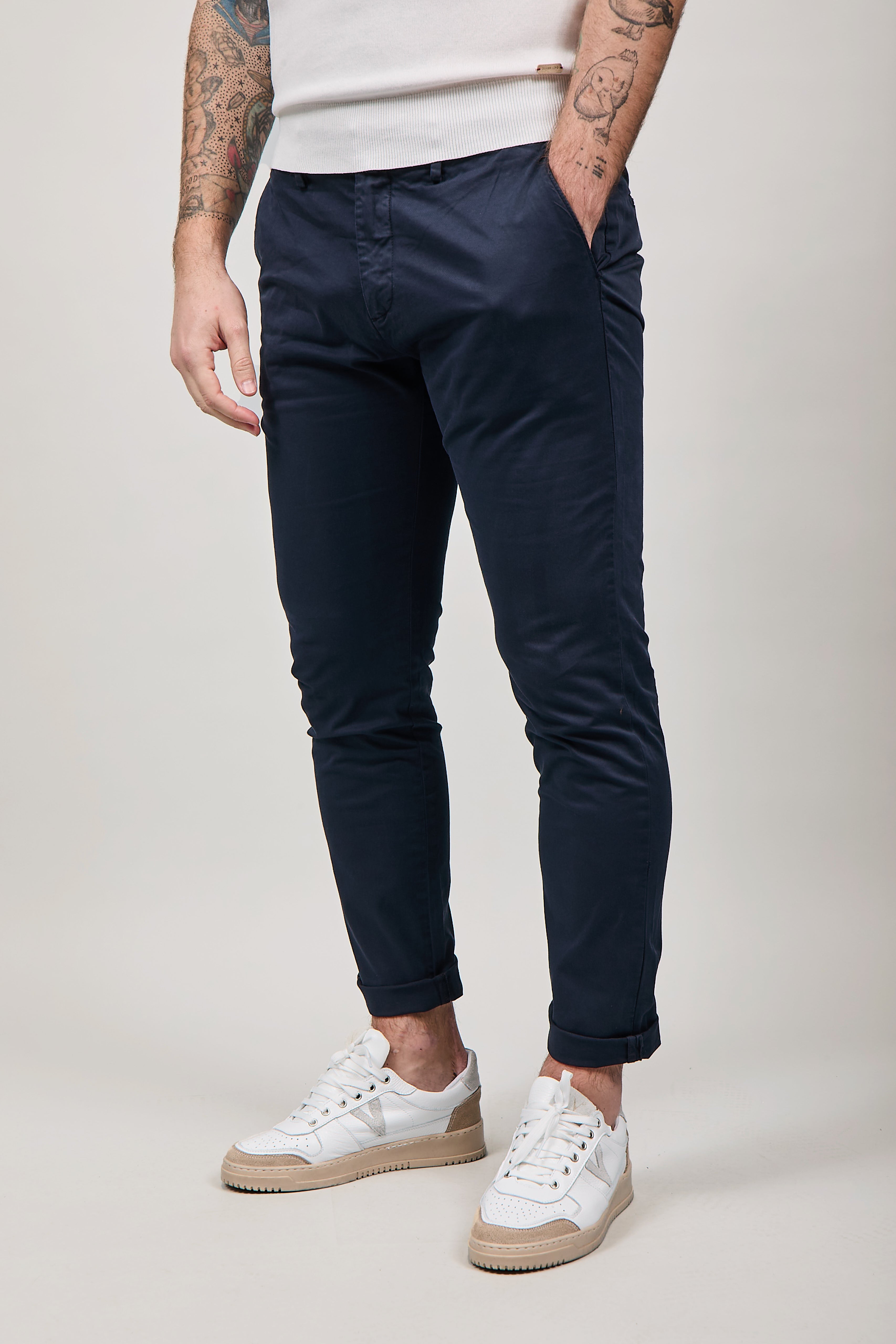 Pantalone Gianni Lupo Tahoma Navy