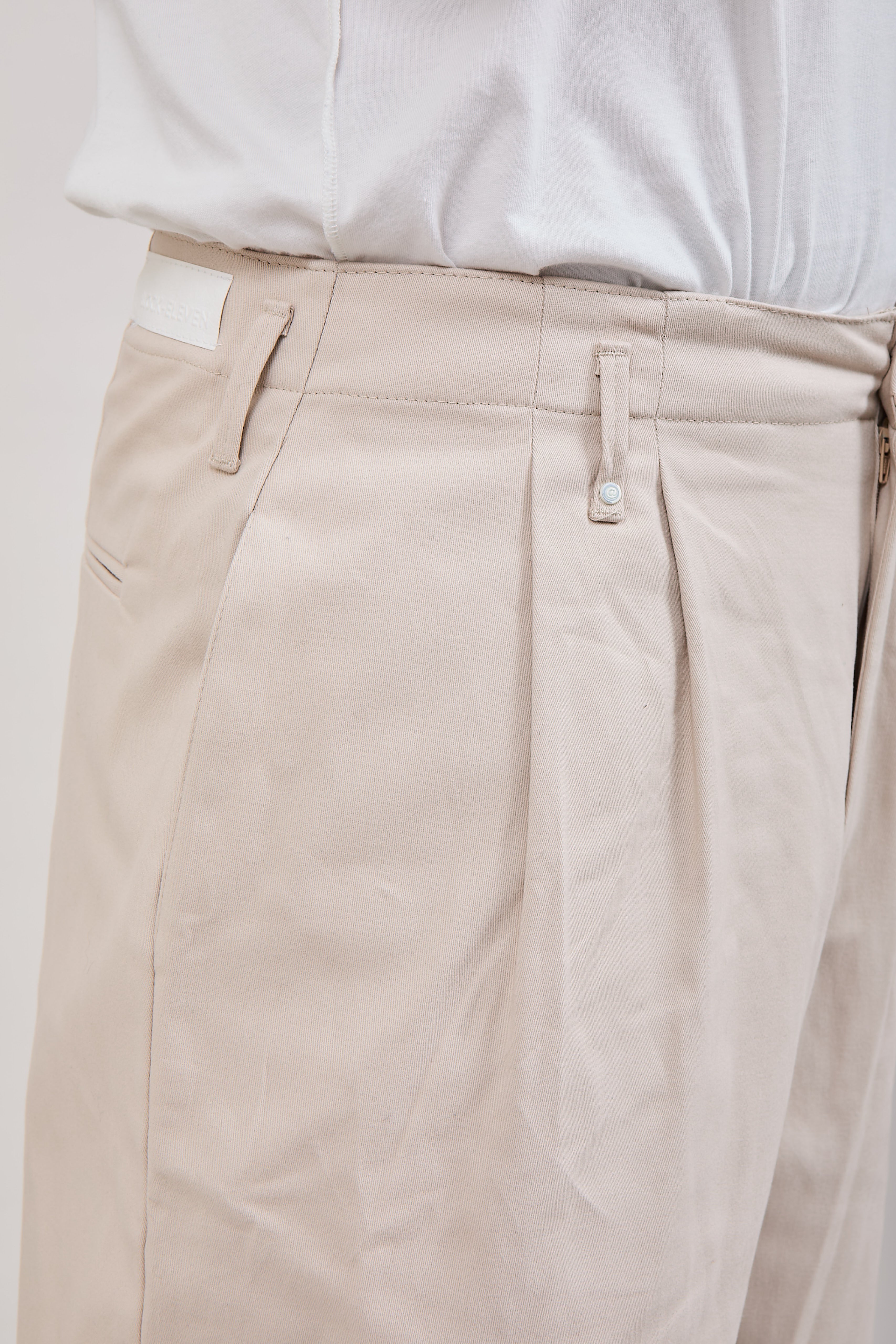 Pantalone Block Eleven Pences Beige 758