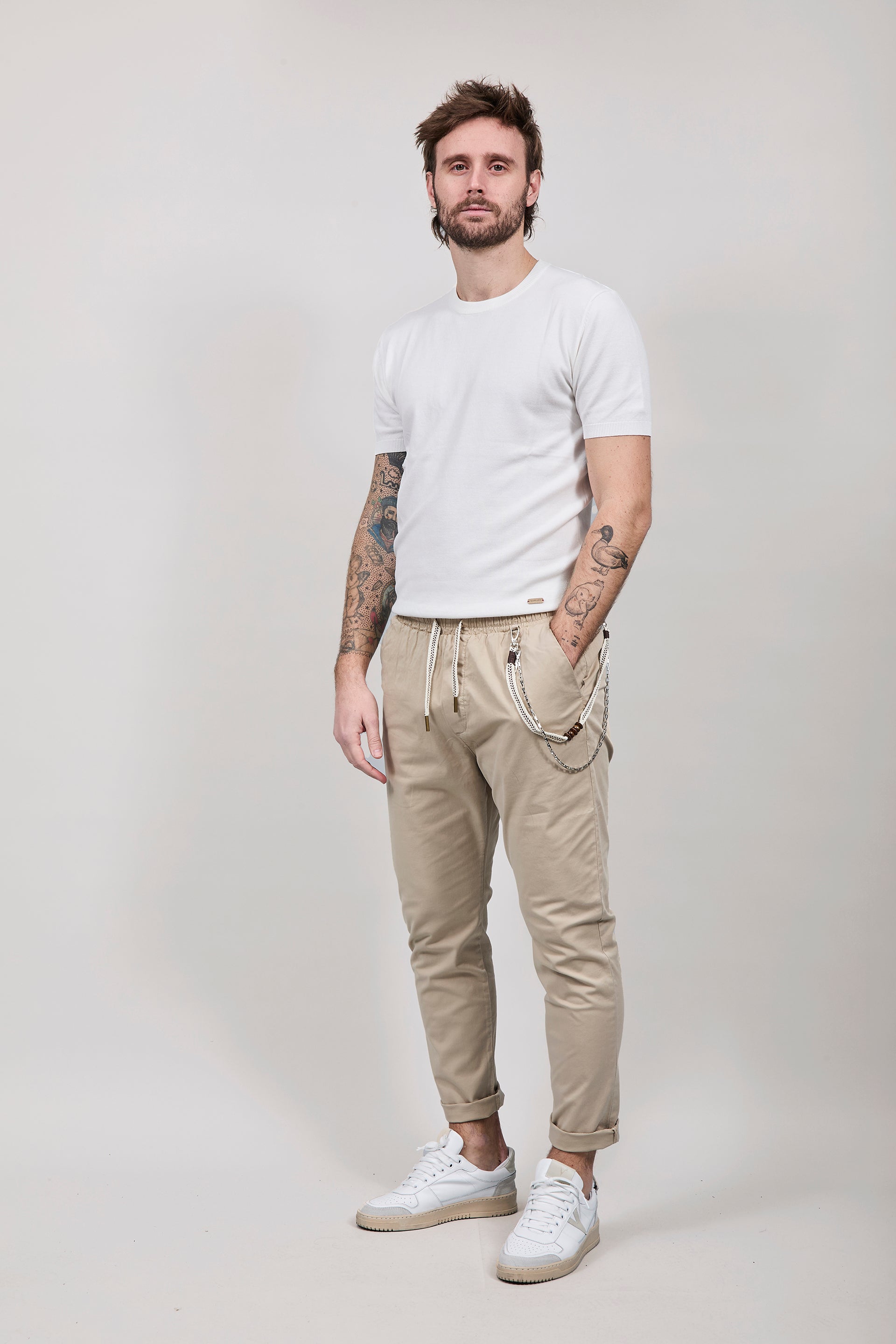Pantalaccio Gianni Lupo 6072 Beige