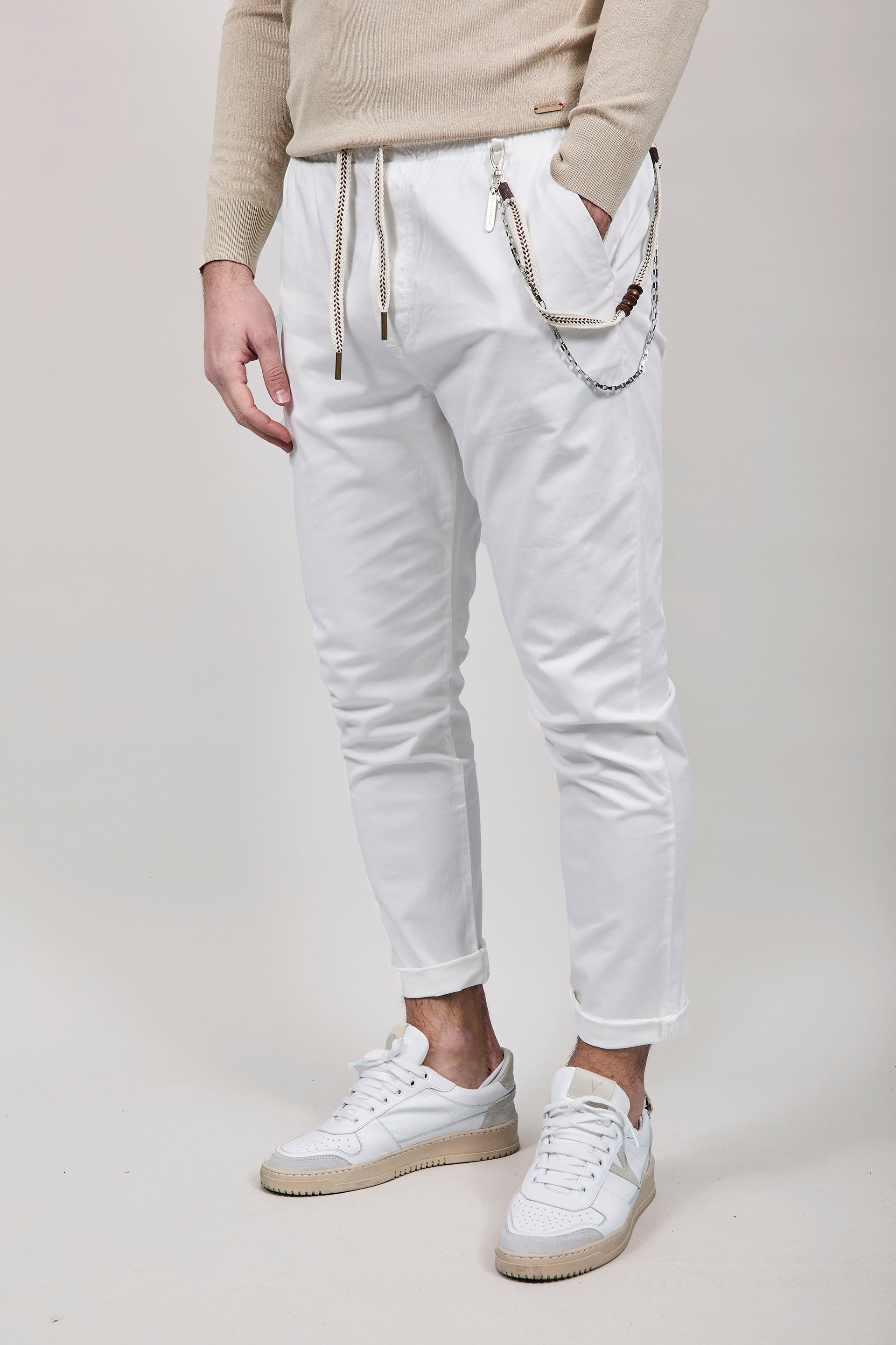 Pantalaccio Gianni Lupo 6072 Bianco