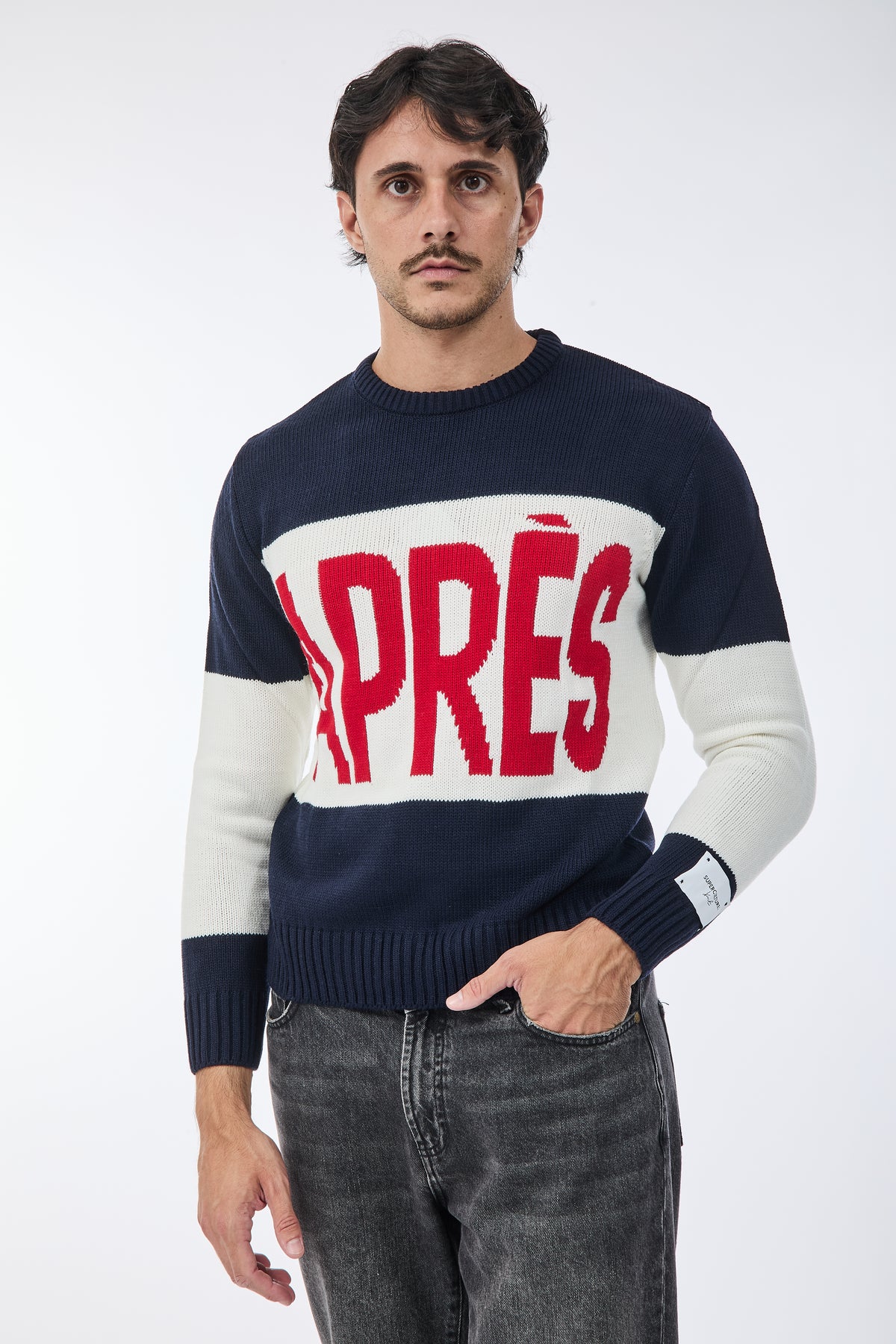 Maglione Superculture AK7031 Blu