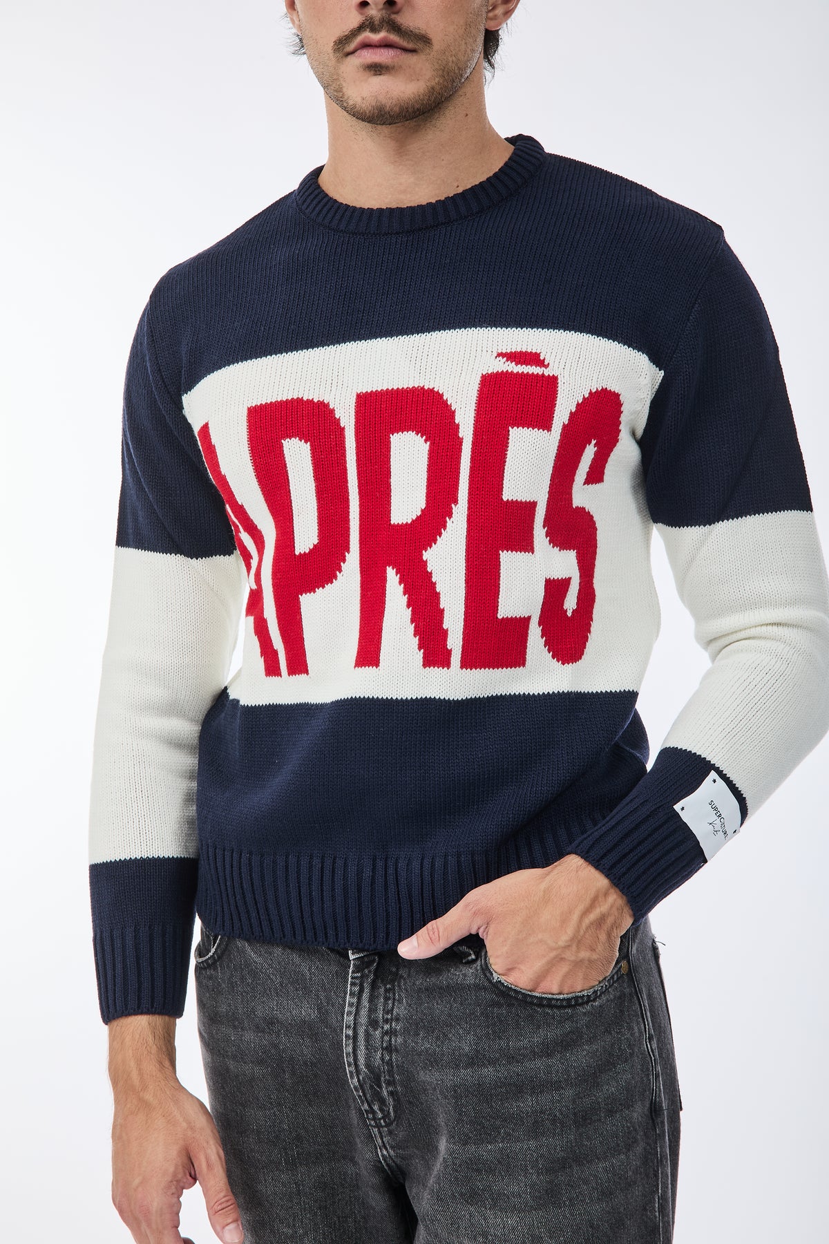 Maglione Superculture AK7031 Blu