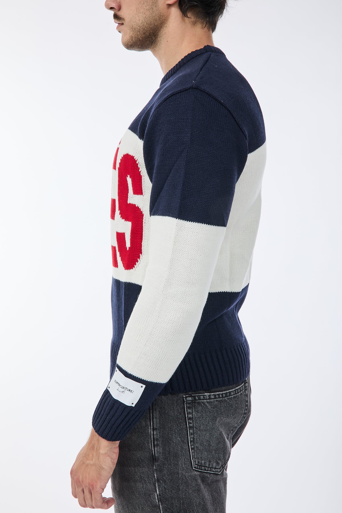 Maglione Superculture AK7031 Blu