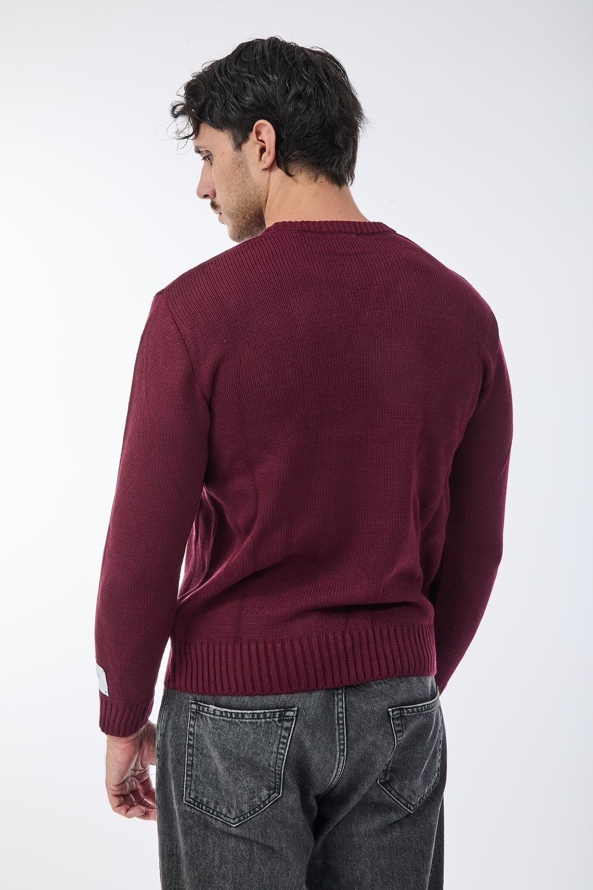 Maglione Superculture AK7011 Bordeaux