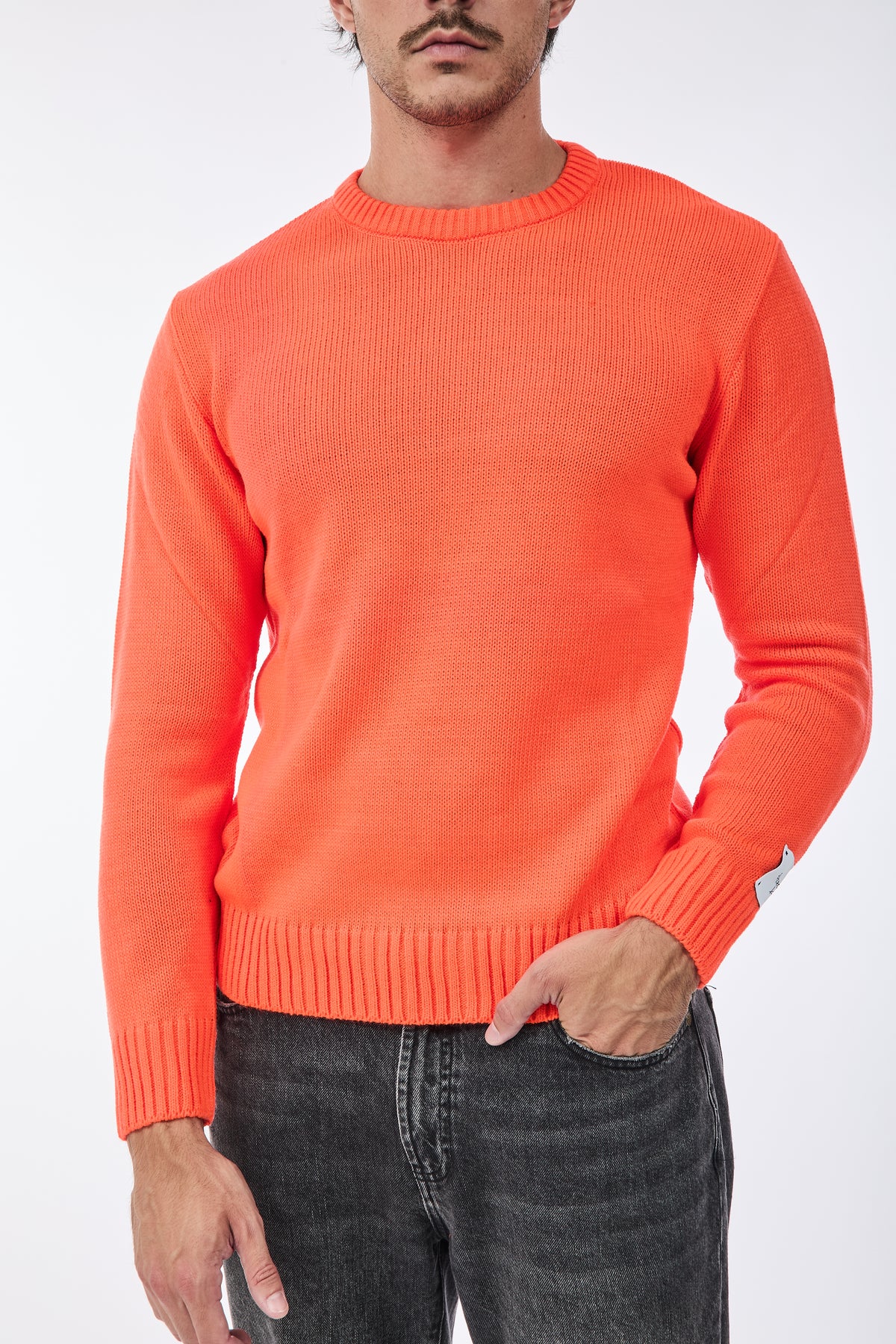 Maglione Superculture Tom Arancio Fluo