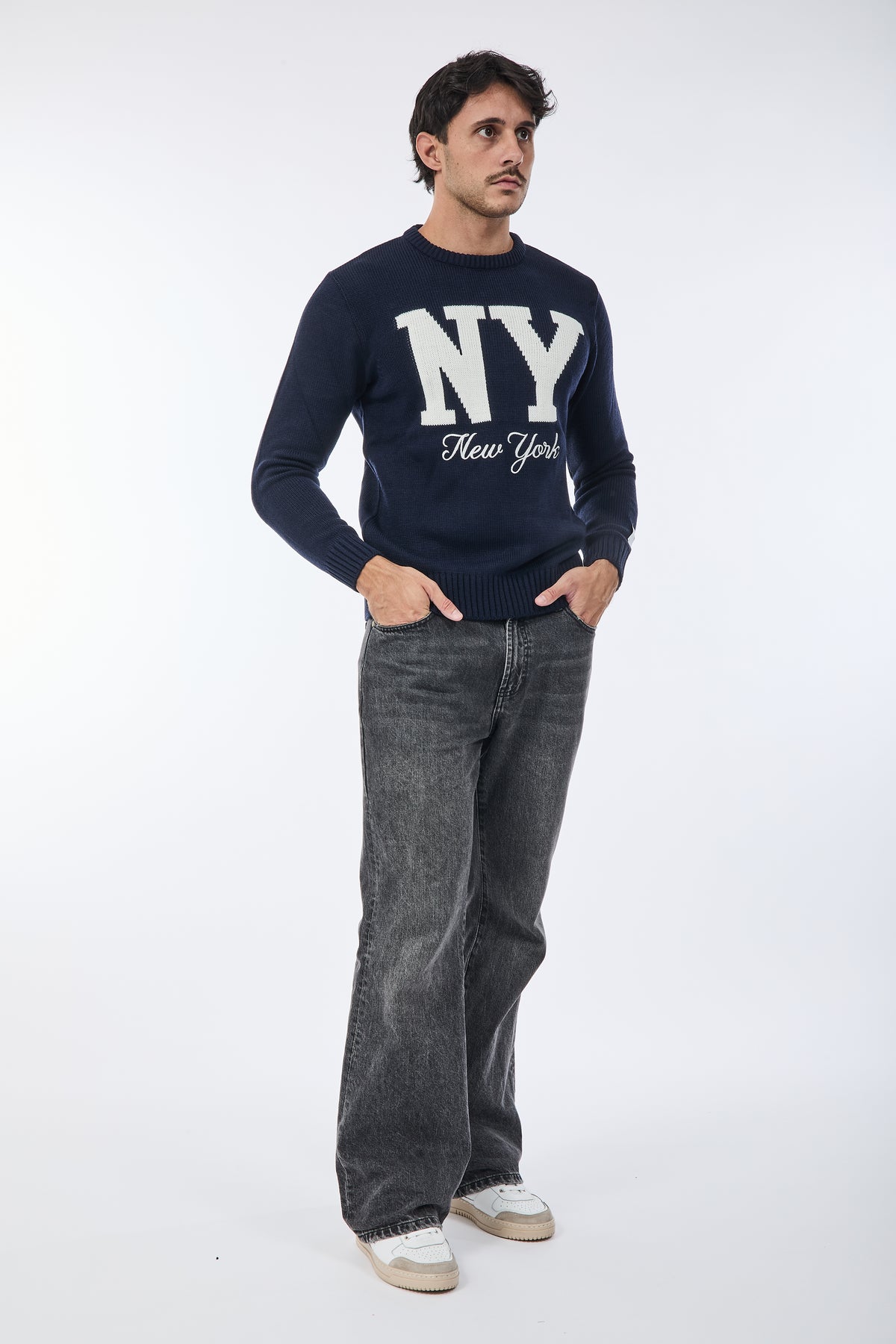 Maglione Superculture AK7023 Blu