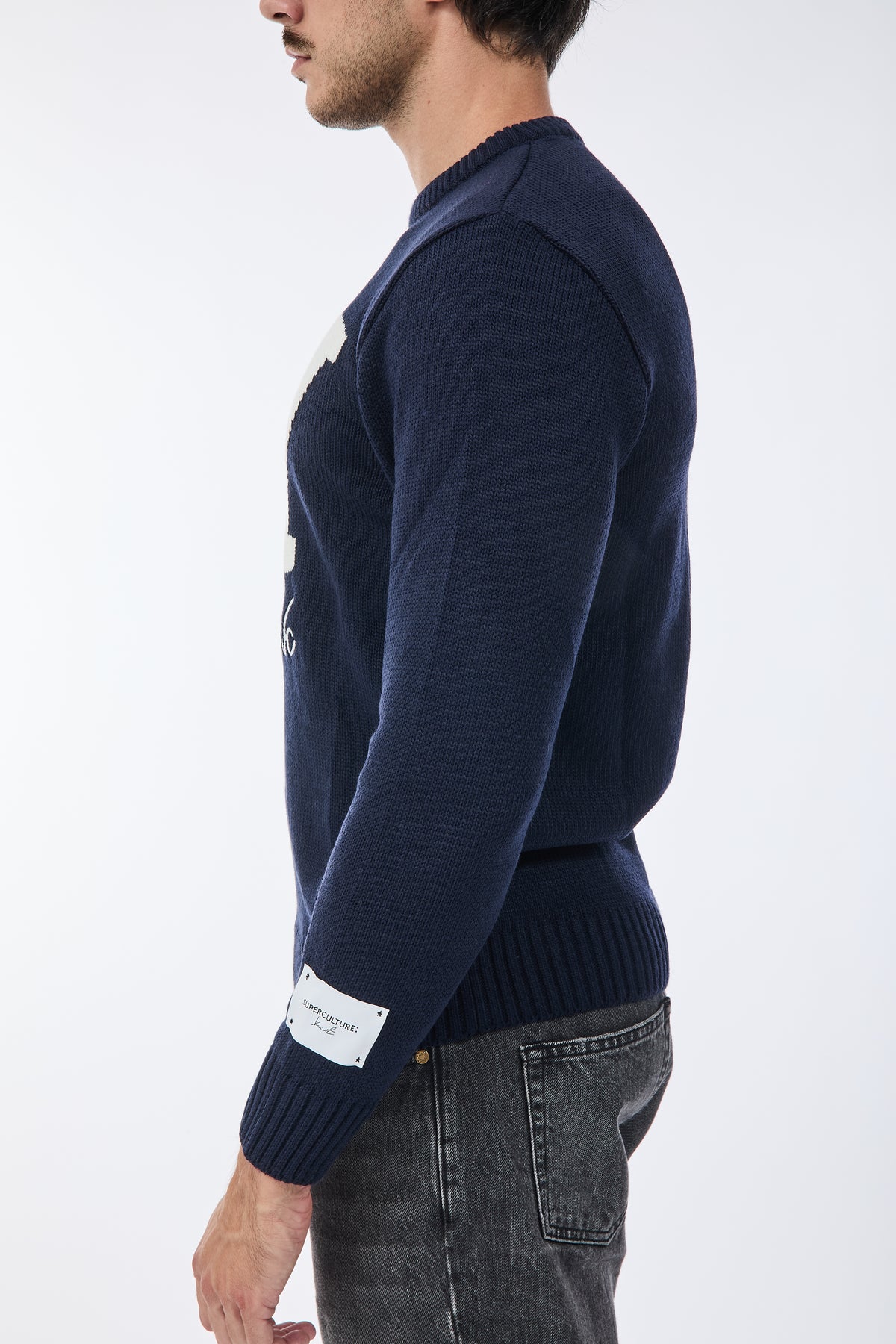 Maglione Superculture AK7023 Blu