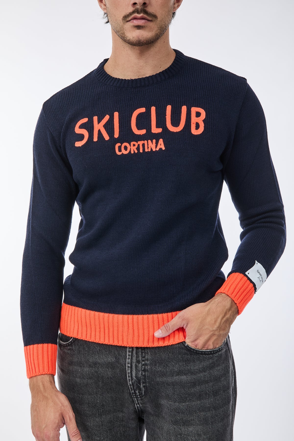 Maglione Superculture AK7039 Blu