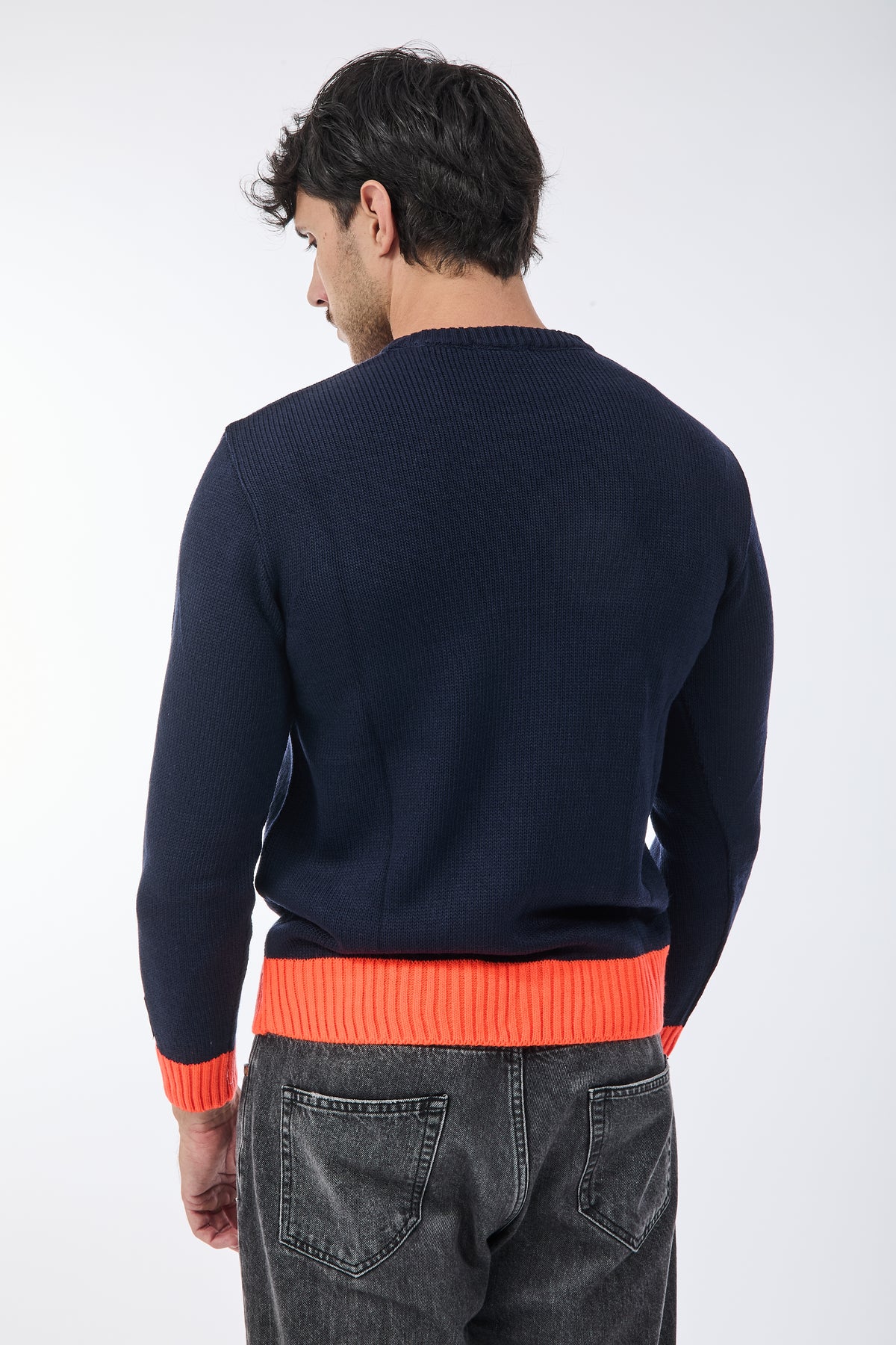 Maglione Superculture AK7039 Blu