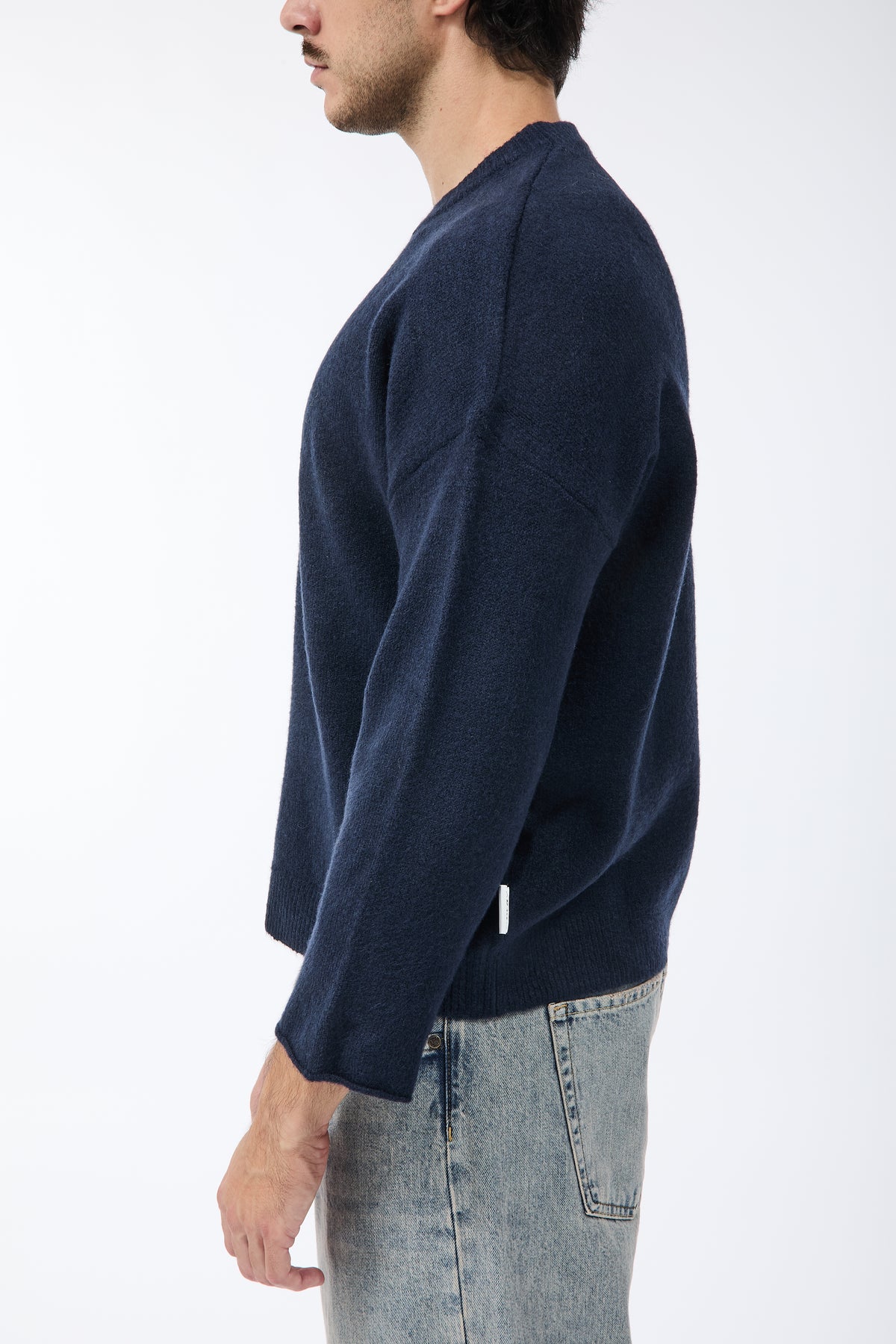 Maglione Berna Cropped Blu 281