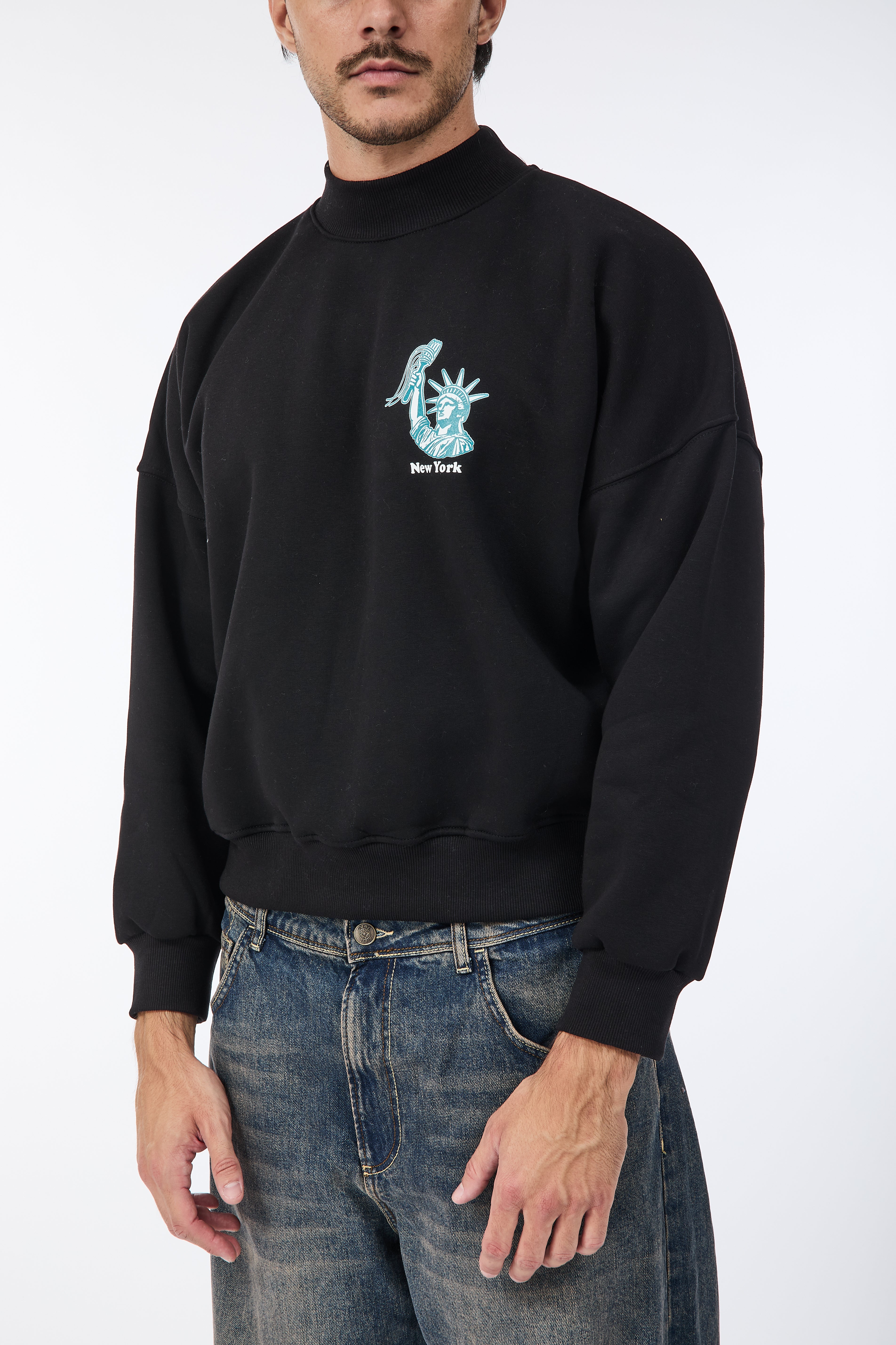 Felpa Berna Cropped Regretti