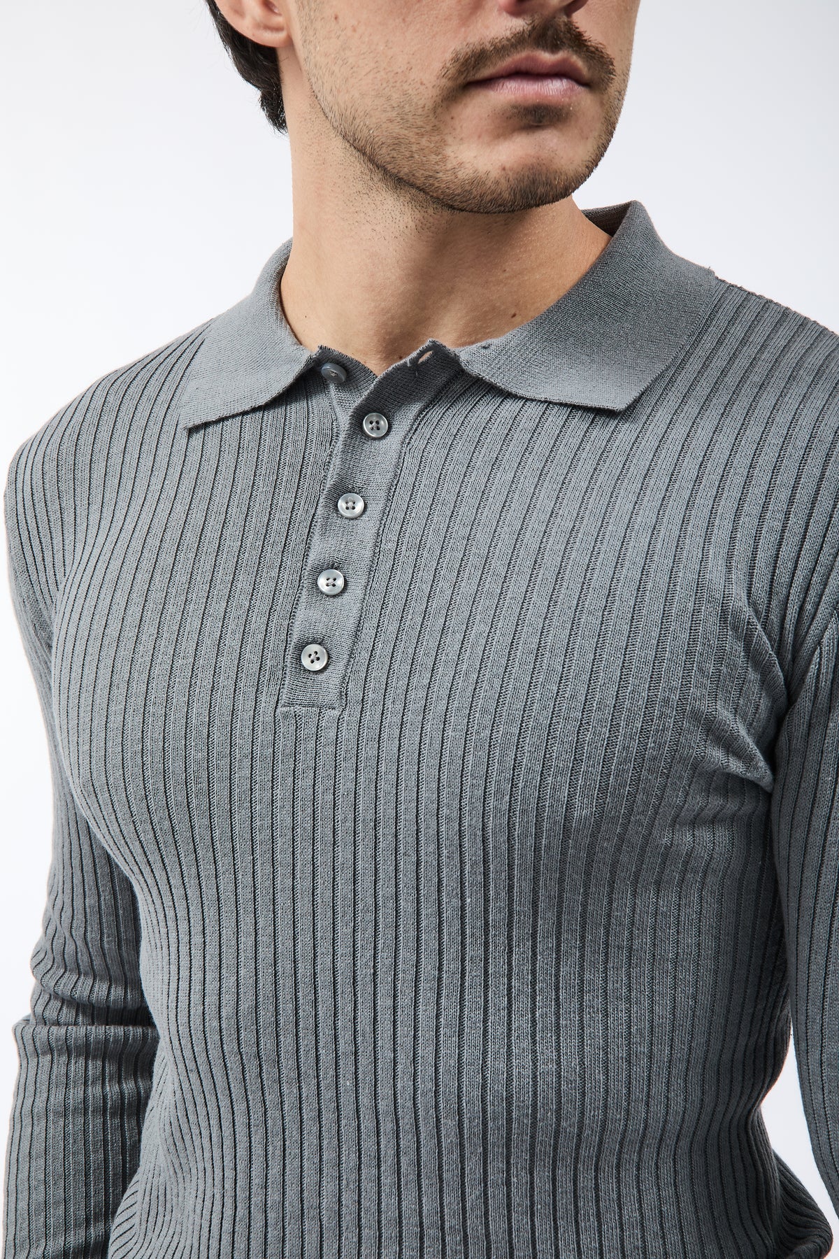 Maglioncino Polo Berna Costina Grigio