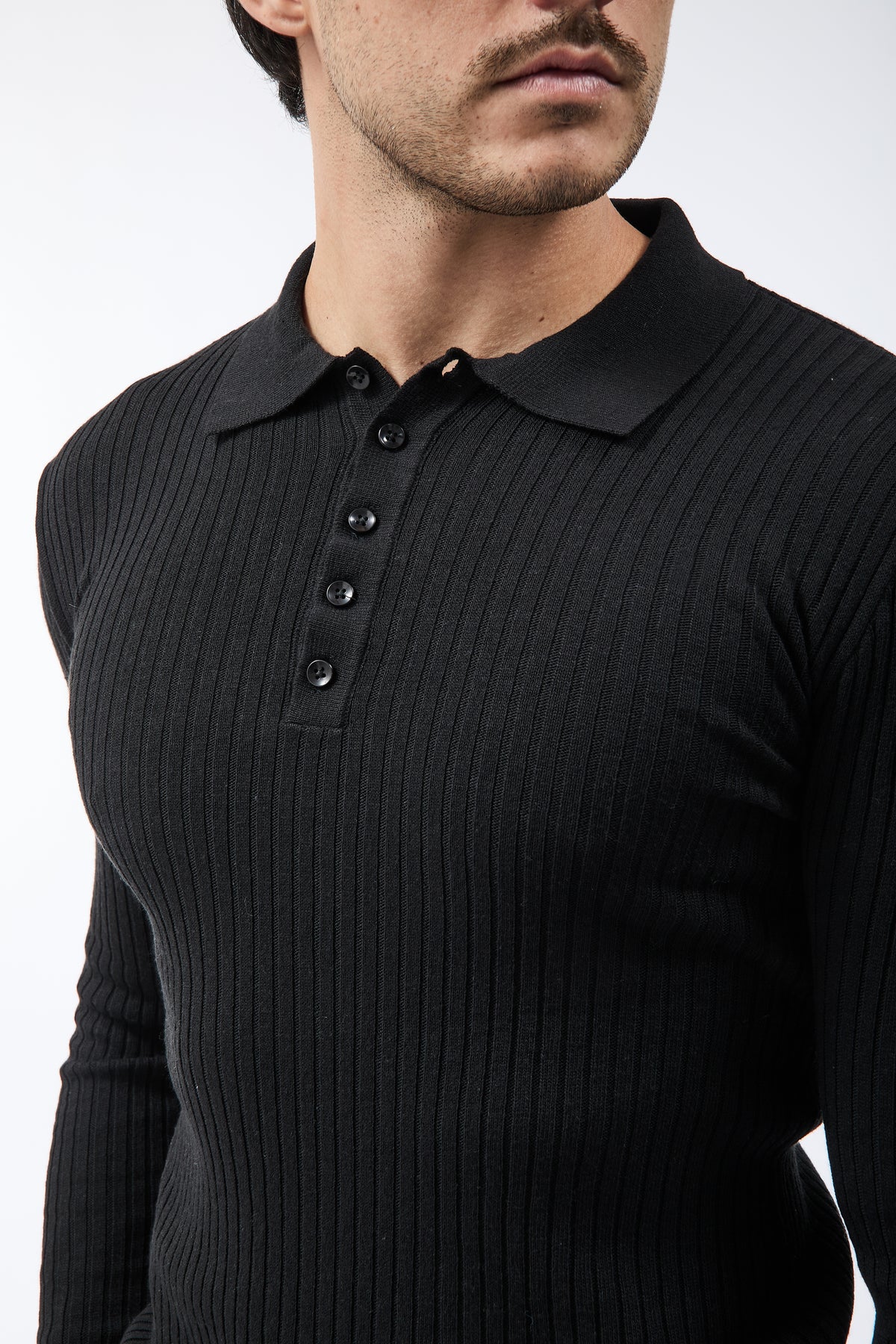 Maglioncino Polo Berna Costina Nero