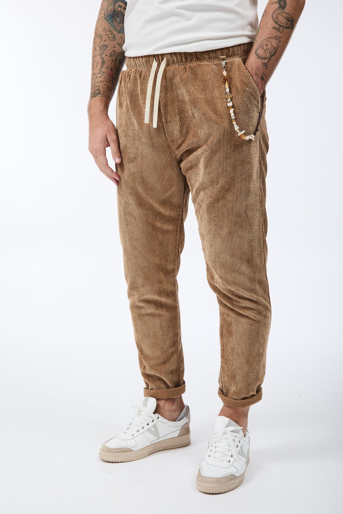 Pantalaccio Over-d Velluto Cammello P66
