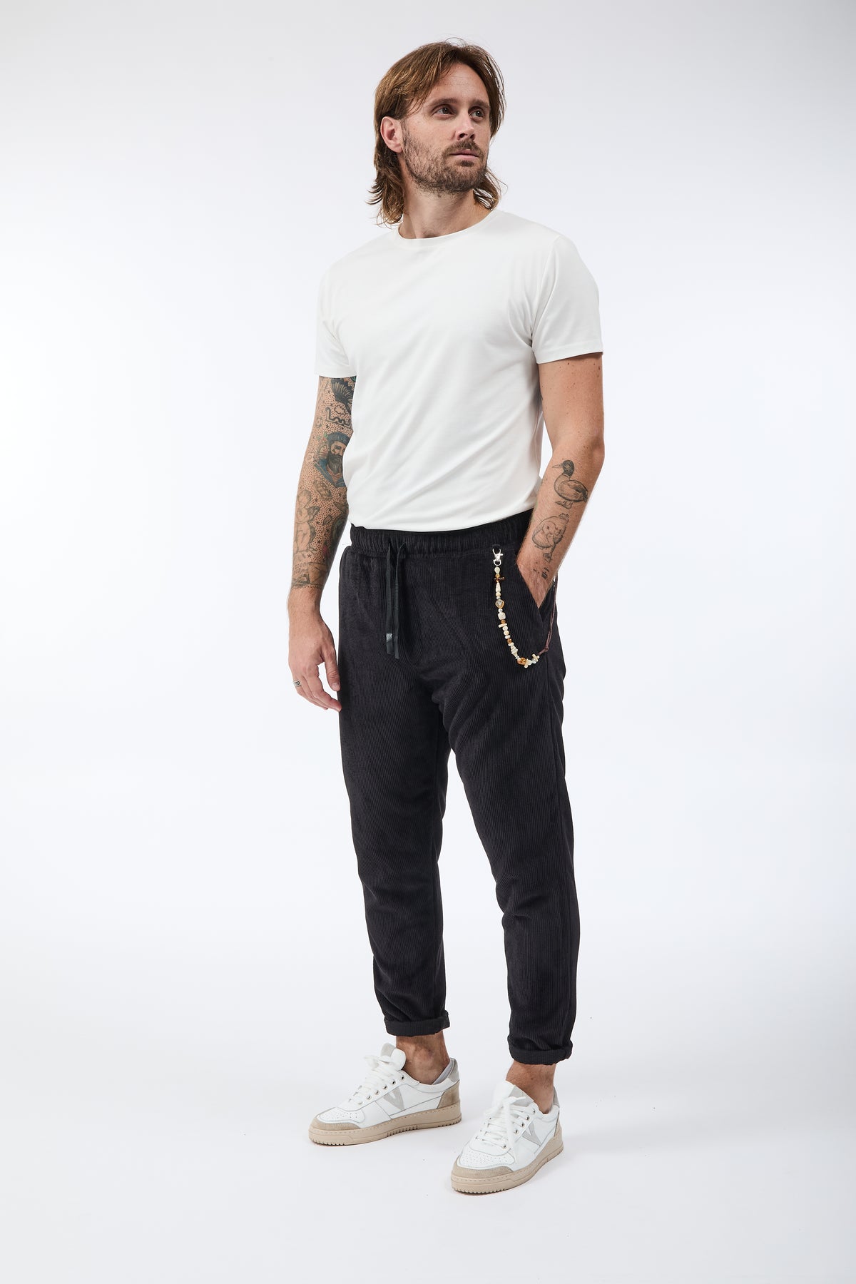 Pantalaccio Over-d Velluto Nero P66