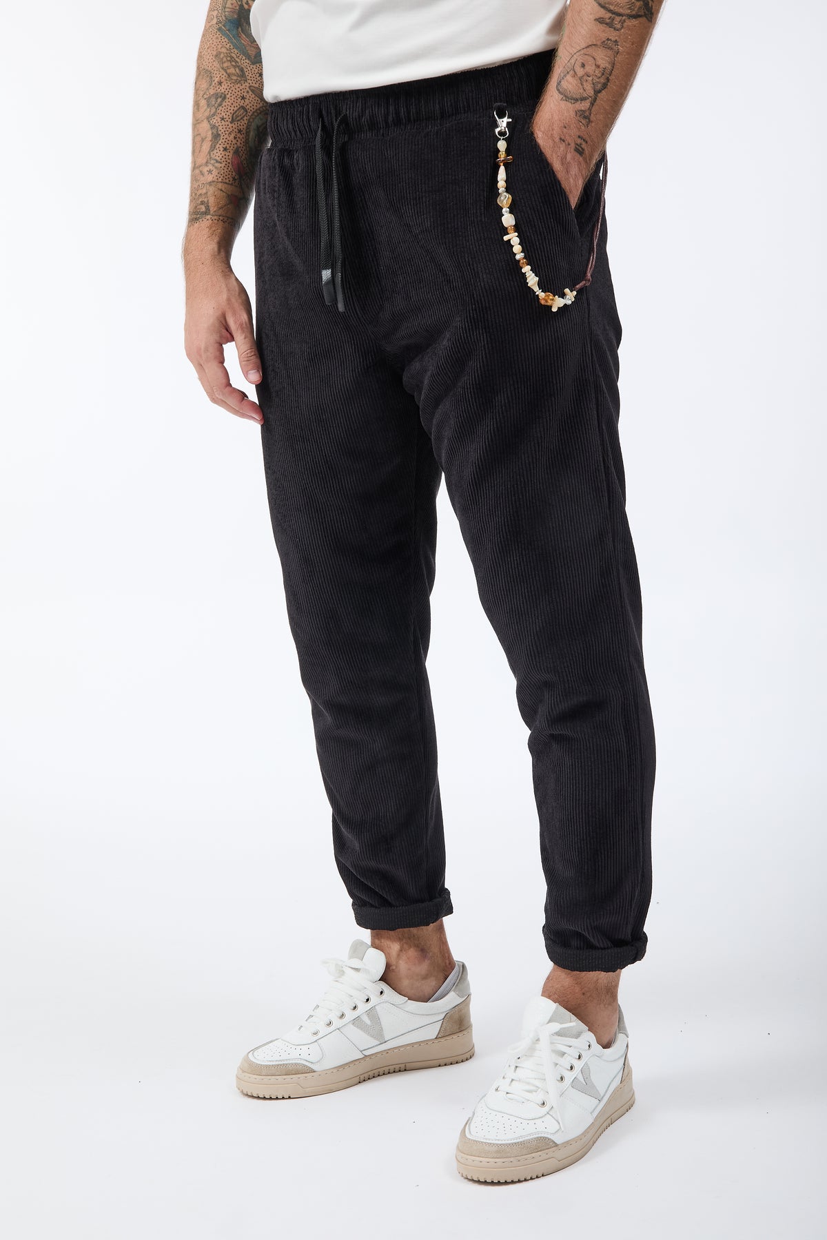 Pantalaccio Over-d Velluto Nero P66