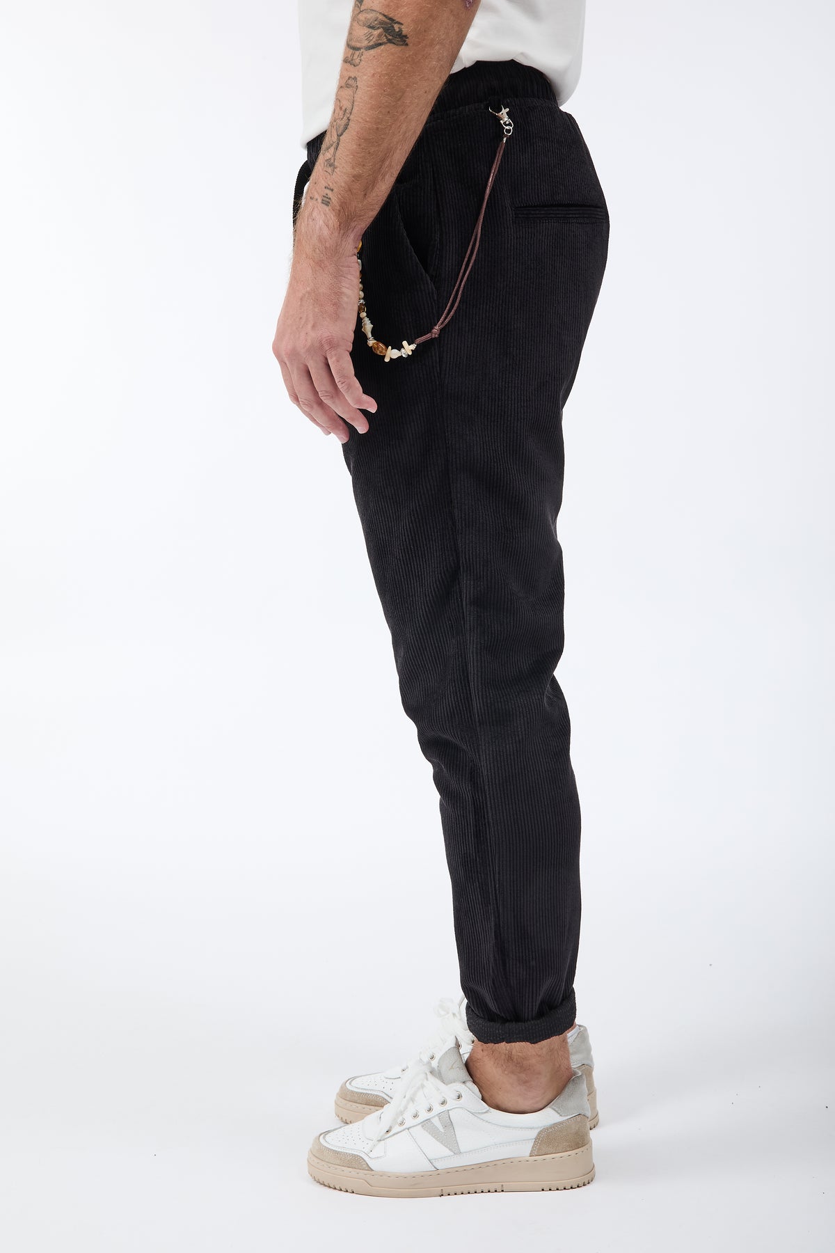 Pantalaccio Over-d Velluto Nero P66