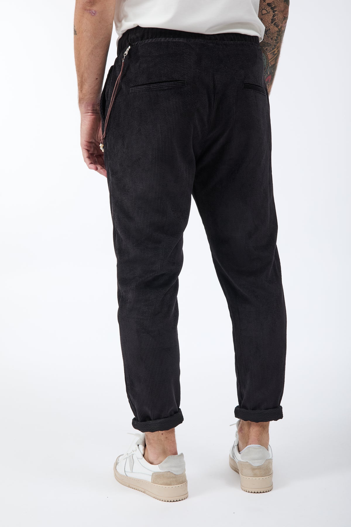 Pantalaccio Over-d Velluto Nero P66