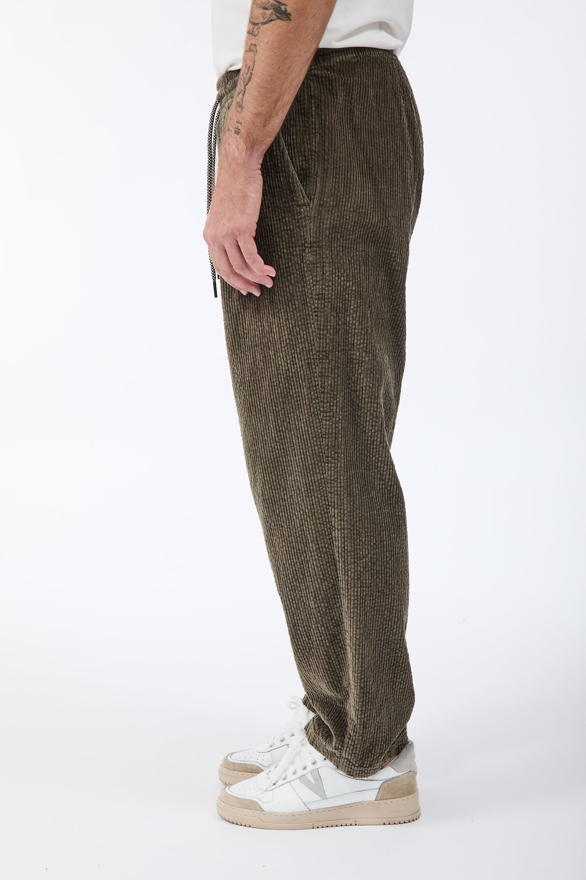 Pantalaccio Block Eleven Velluto Cognac 66