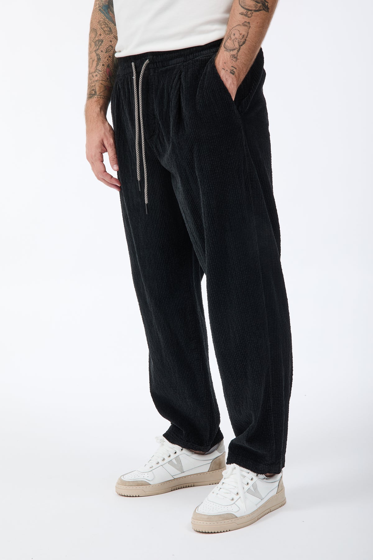 Pantalaccio Block Eleven Velluto Nero 66